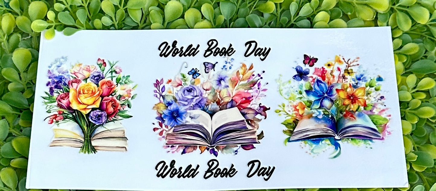 UV DTF Wraps for Sno Globe Tumblers (Books)