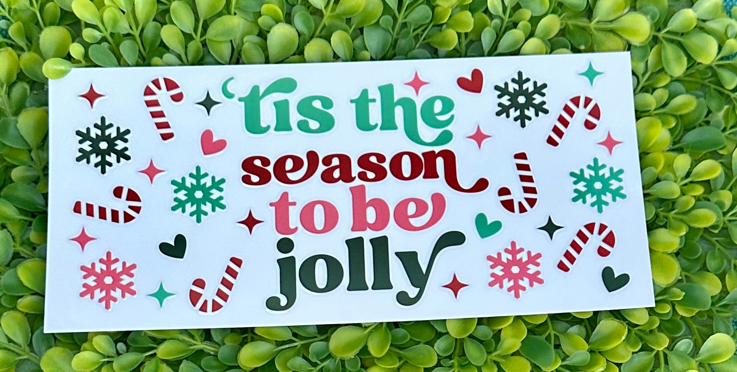 UV DTF Wraps for Sno Globe Tumblers (Christmas)