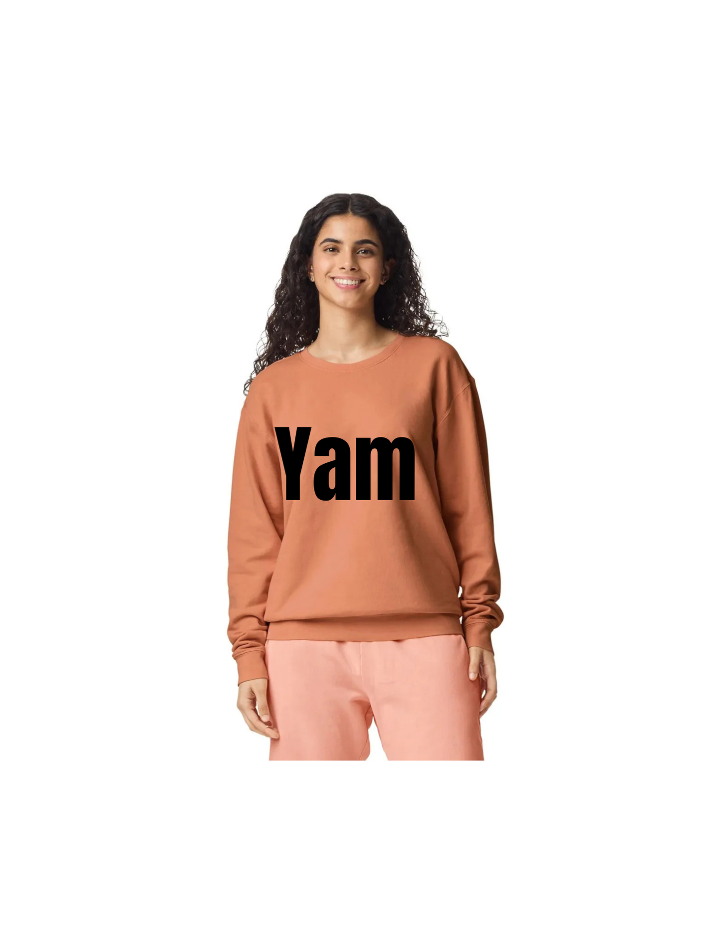 Custom Comfort Colors Crewneck Sweatshirt – Personalized DTF Printed Pullover, Garment Dyed Vintage Style, Soft Ring-Spun Cotton Unisex Sweatshirt