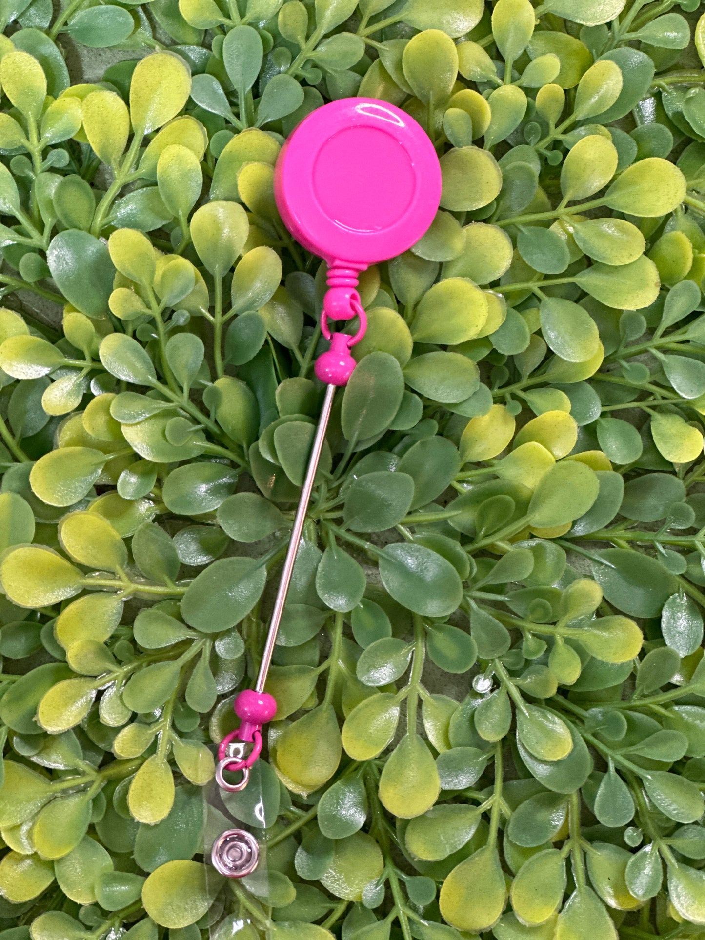 Custom Beaded Badge Reel