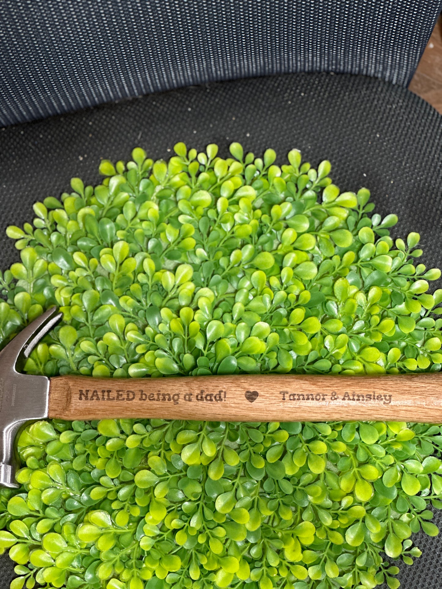 Laser engraved Hammer