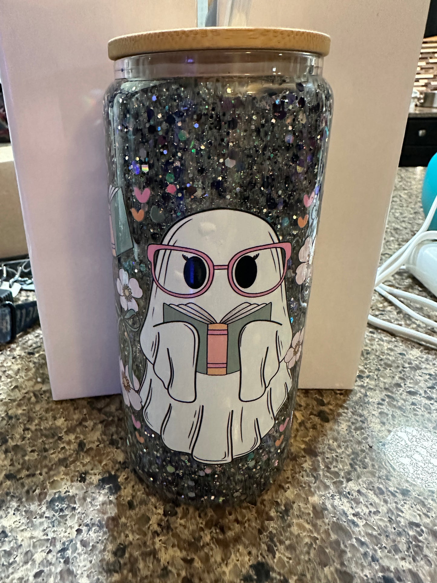 Sno Globe Tumbler -15 oz Glass
