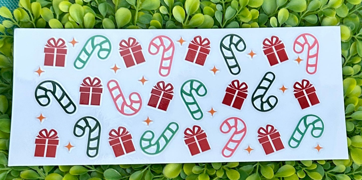 UV DTF Wraps for Sno Globe Tumblers (Christmas)