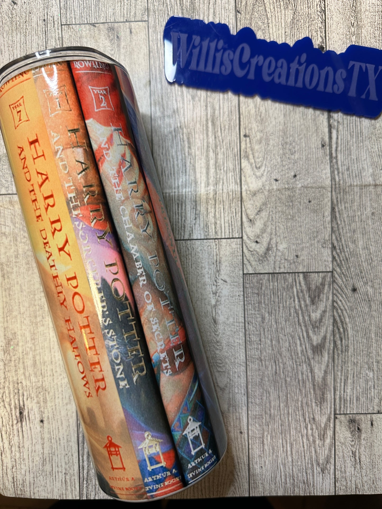 Potter Books Tumbler