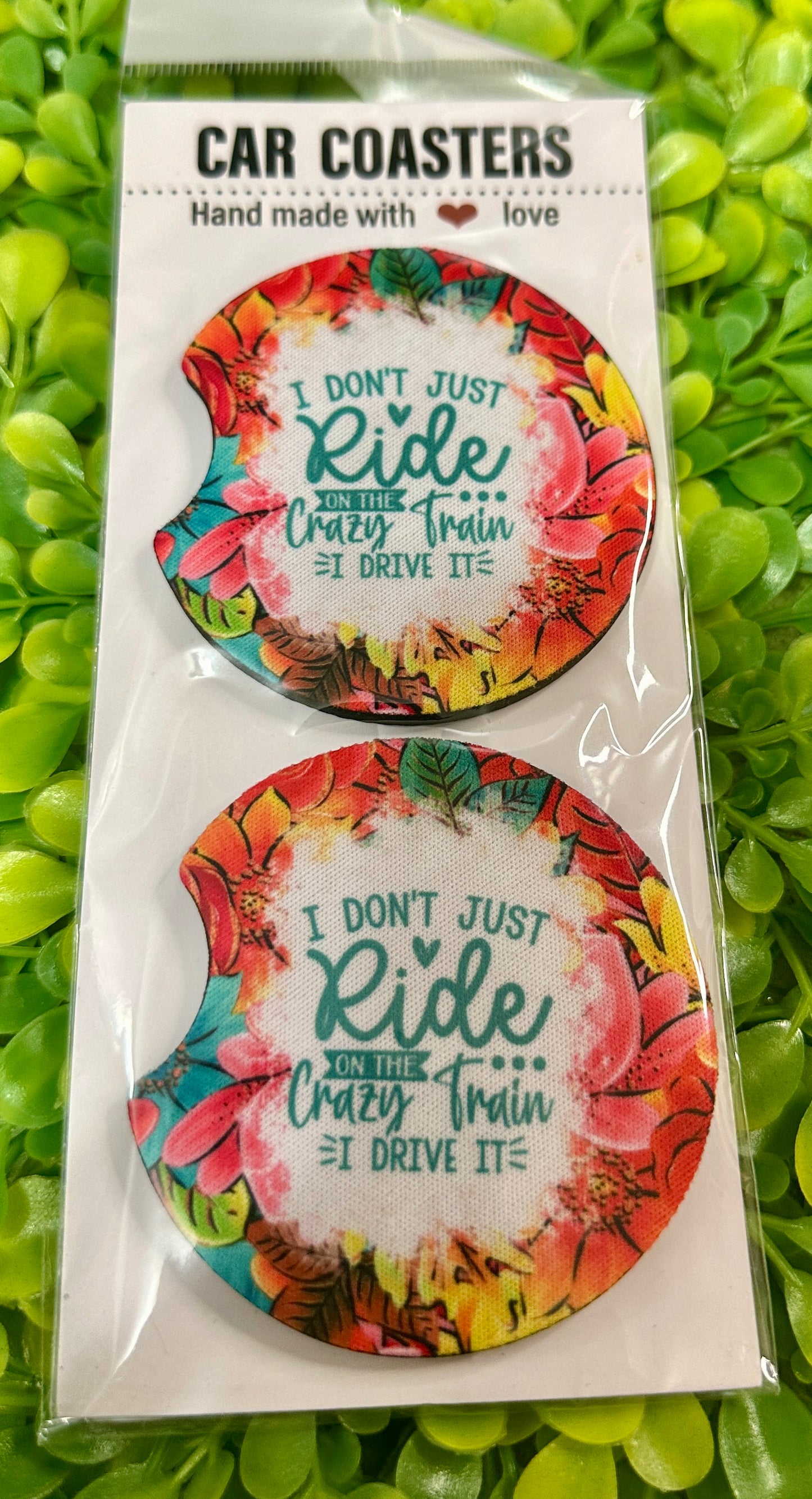 Crazy Train Car Coasters