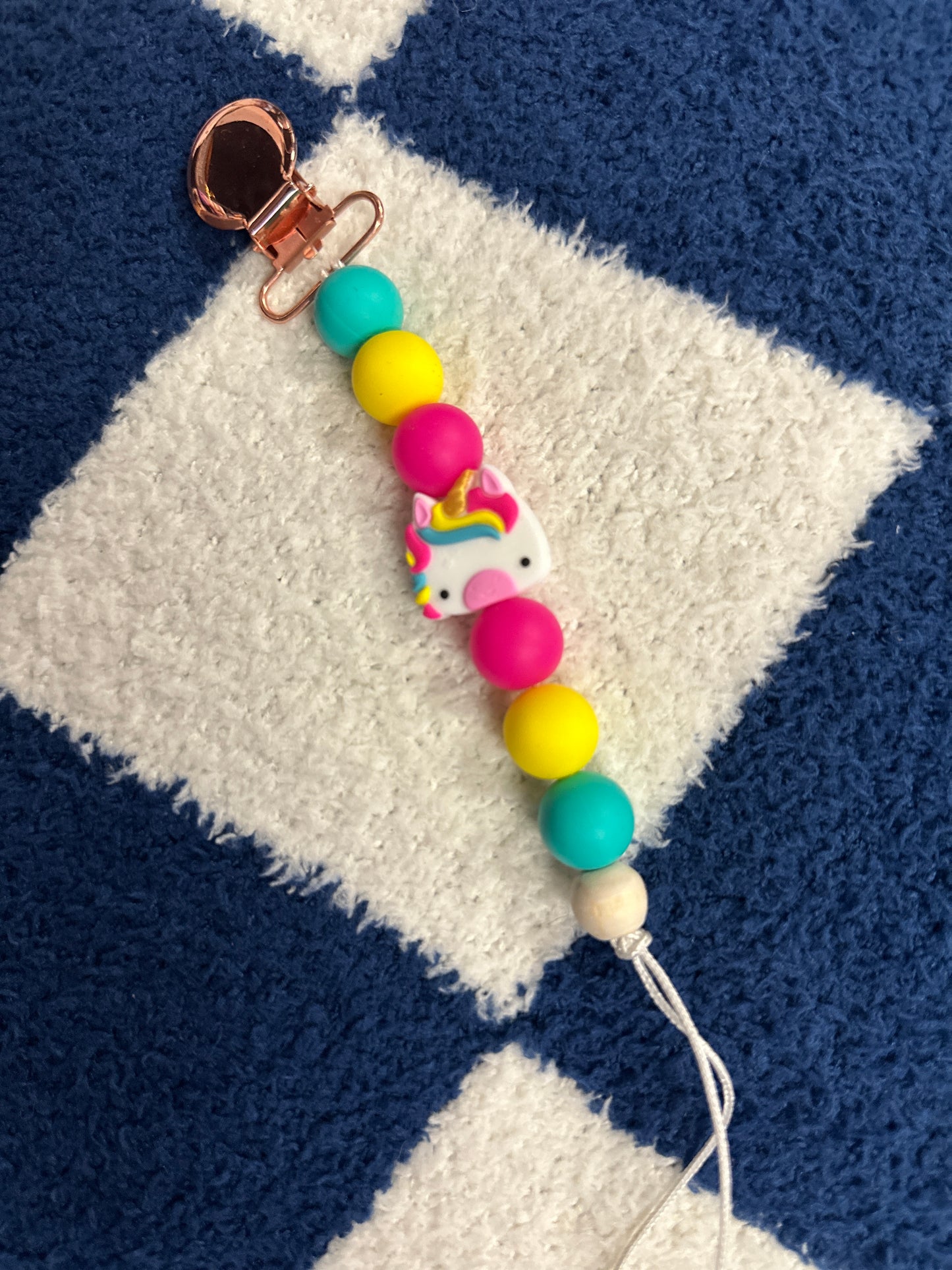Unicorn Pacifier Leash