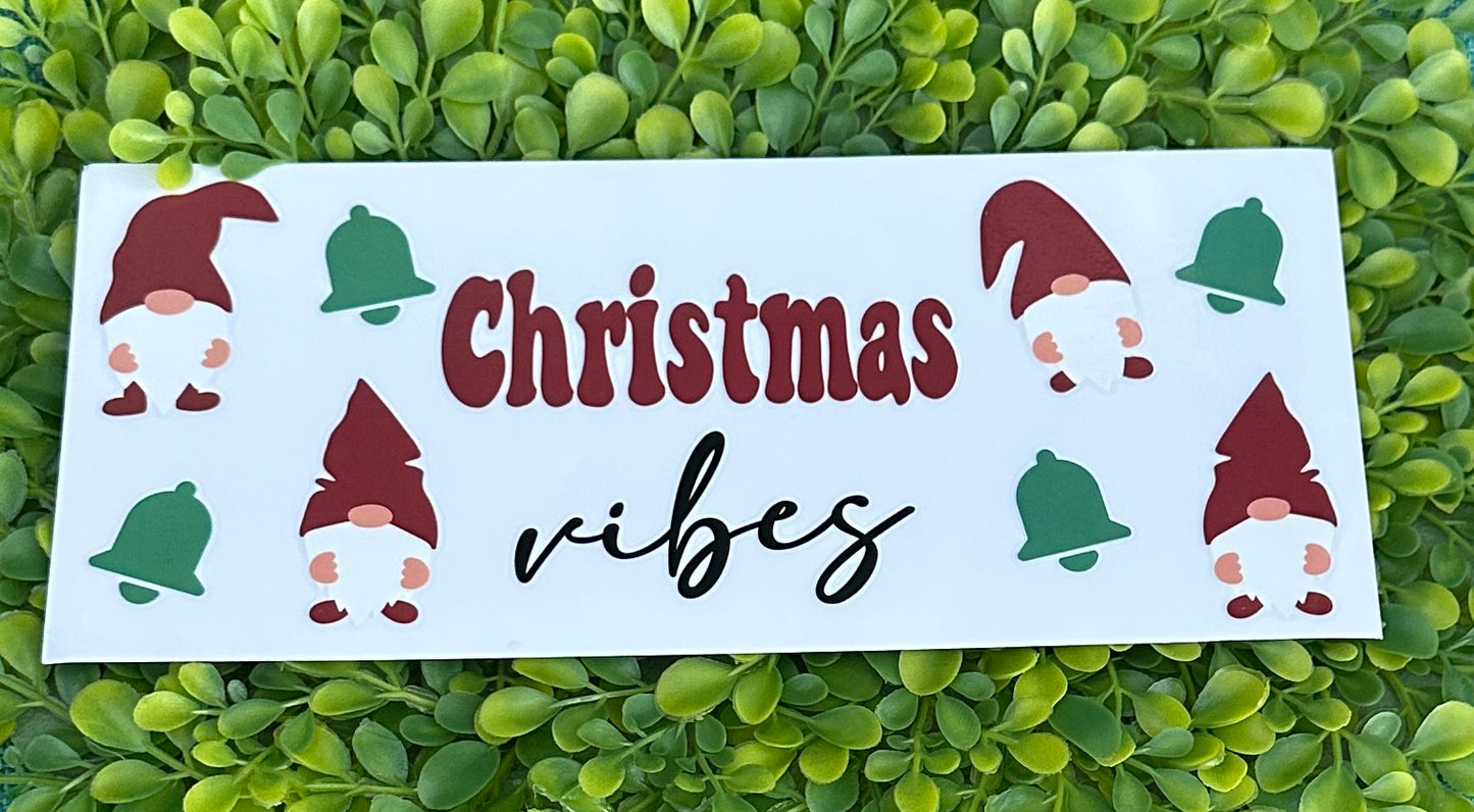 UV DTF Wraps for Sno Globe Tumblers (Christmas)