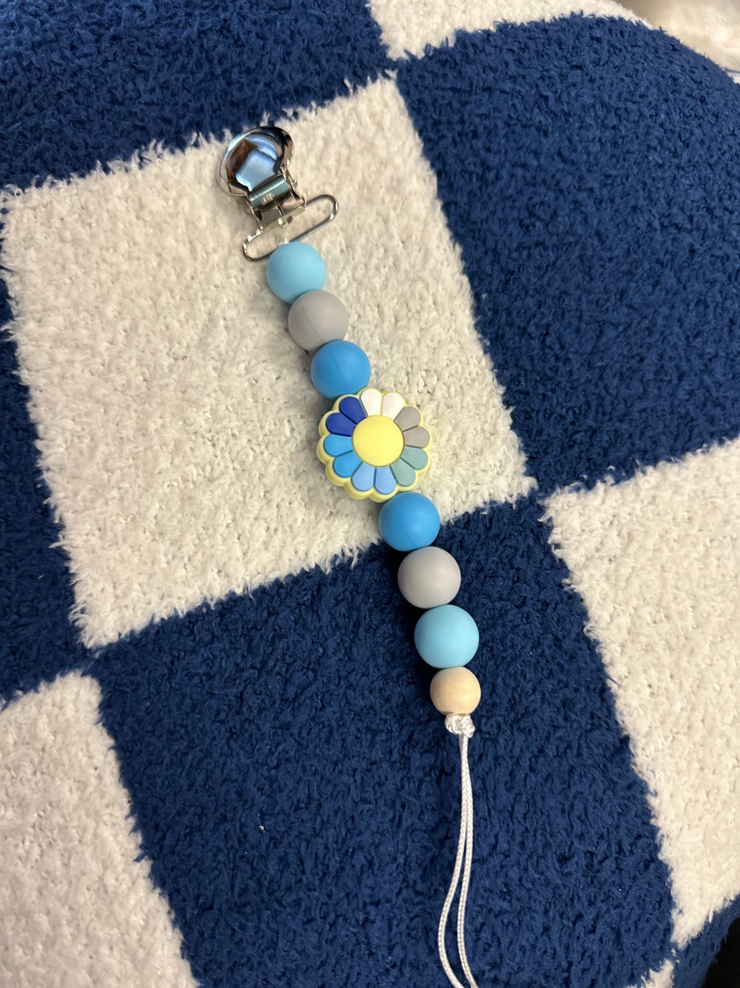 Blue Flower Baby Items