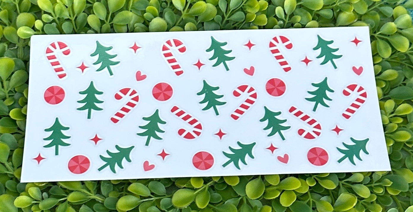 UV DTF Wraps for Sno Globe Tumblers (Christmas)