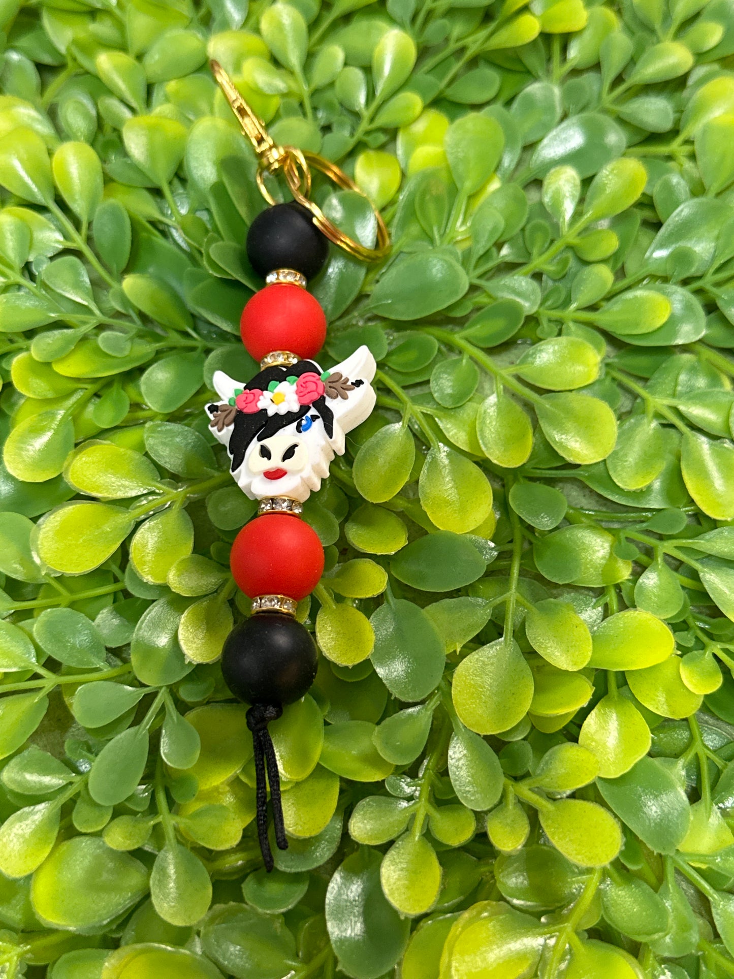 Cow Keychain