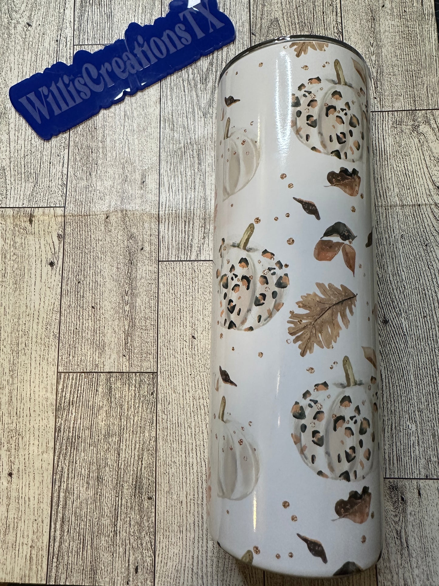 Pretty Pumpkins Tumbler