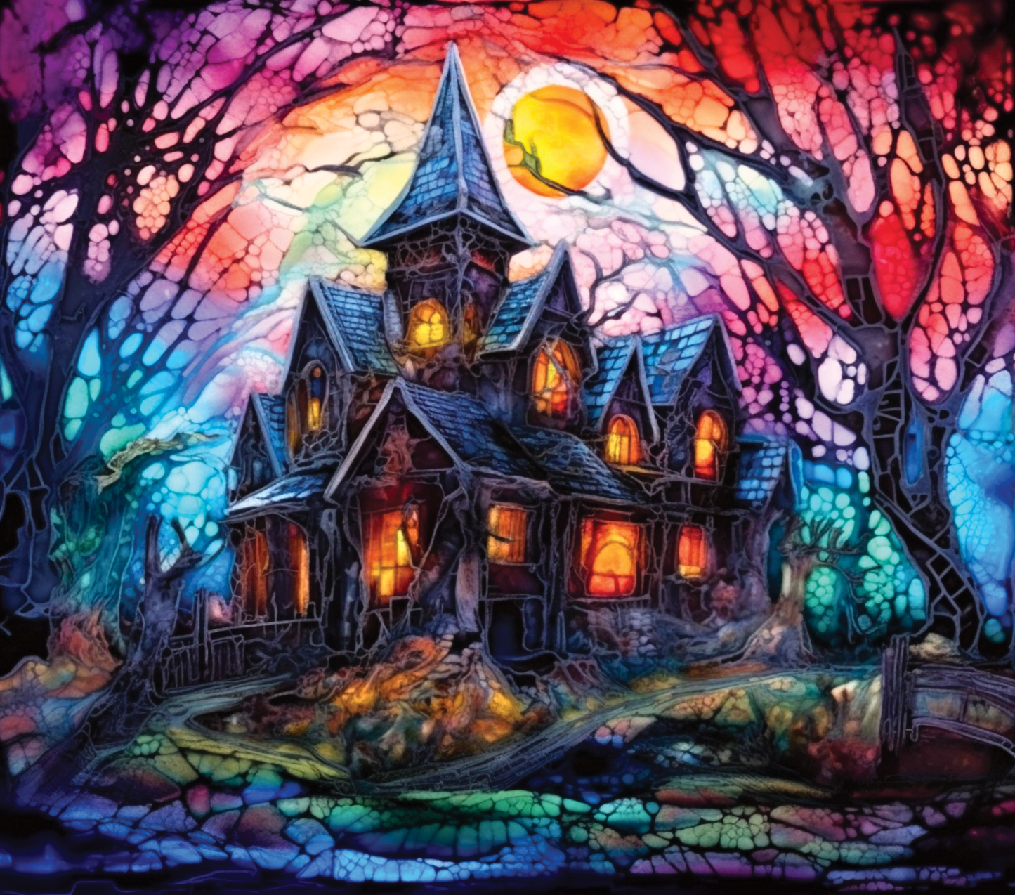 Haunted House Tumbler