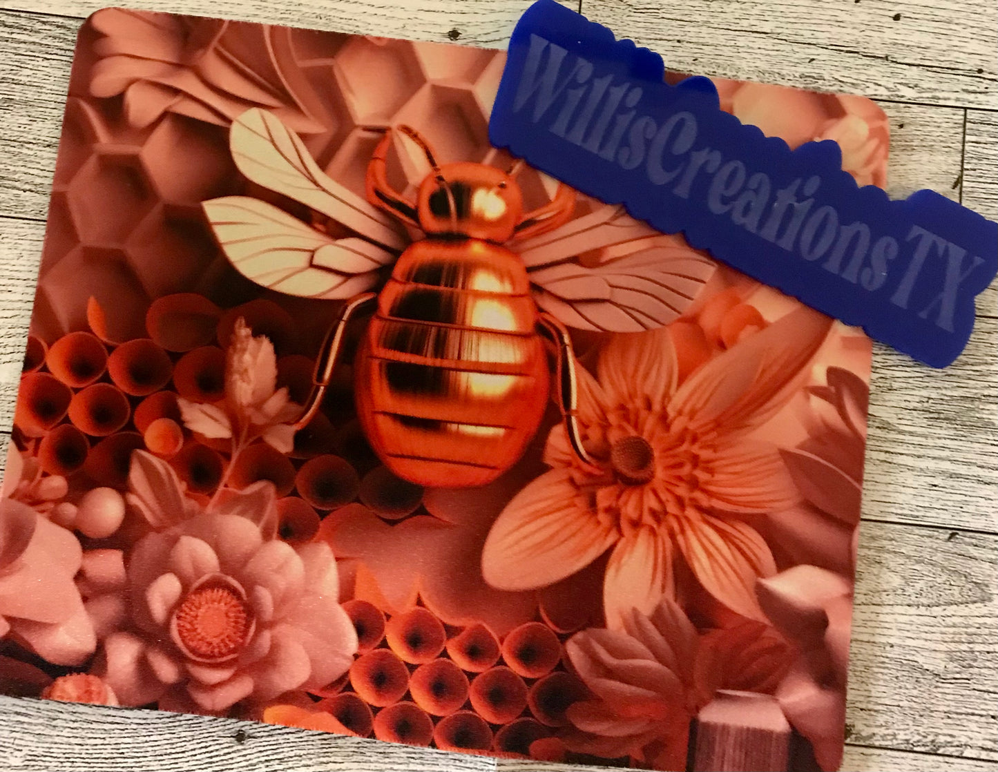 3D Bee Mousepad
