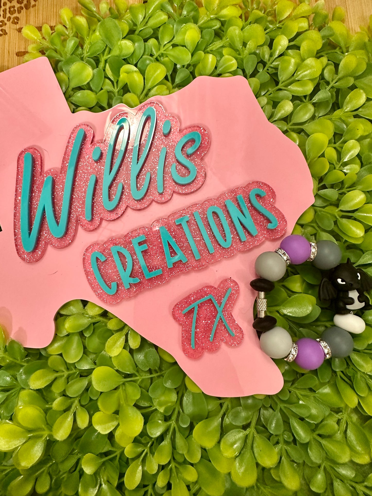 Black Dragon Car Charm