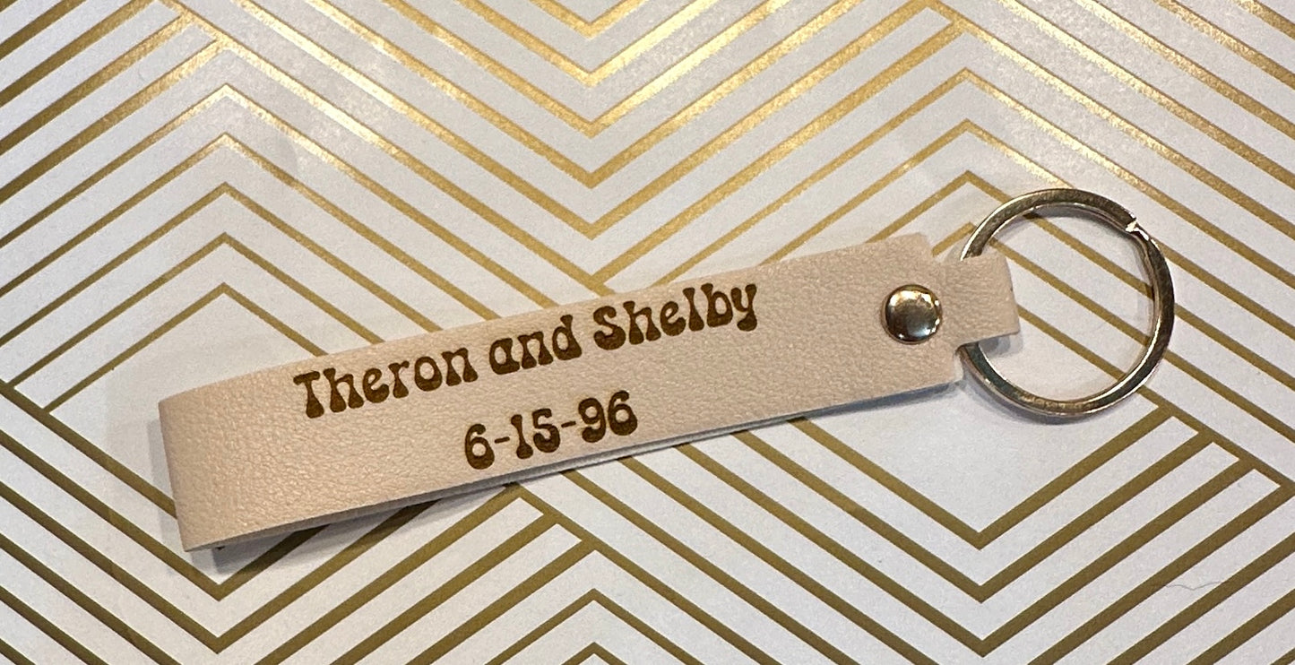 Engravable Wristlet
