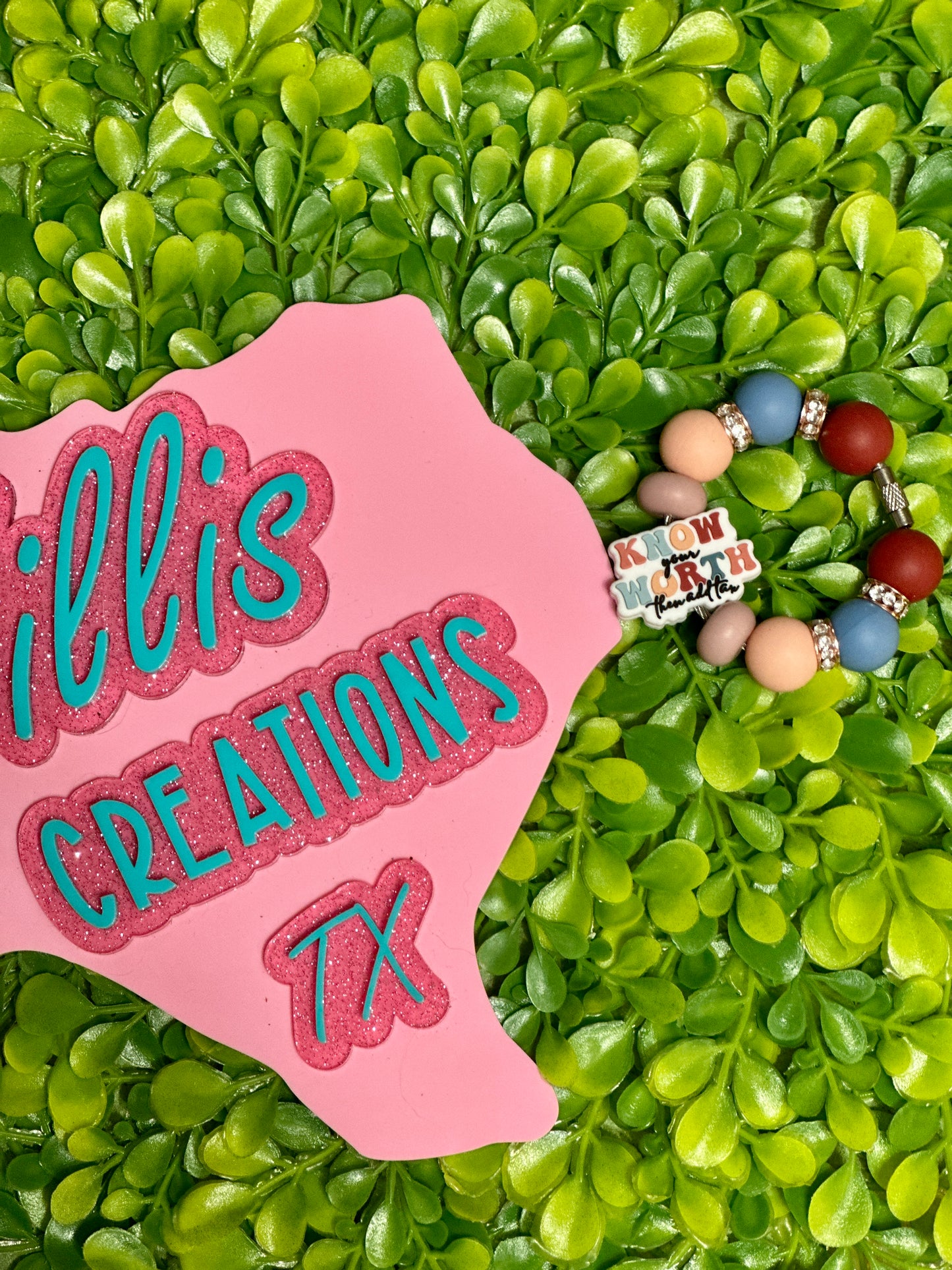 Know Your Worth Cup Charm