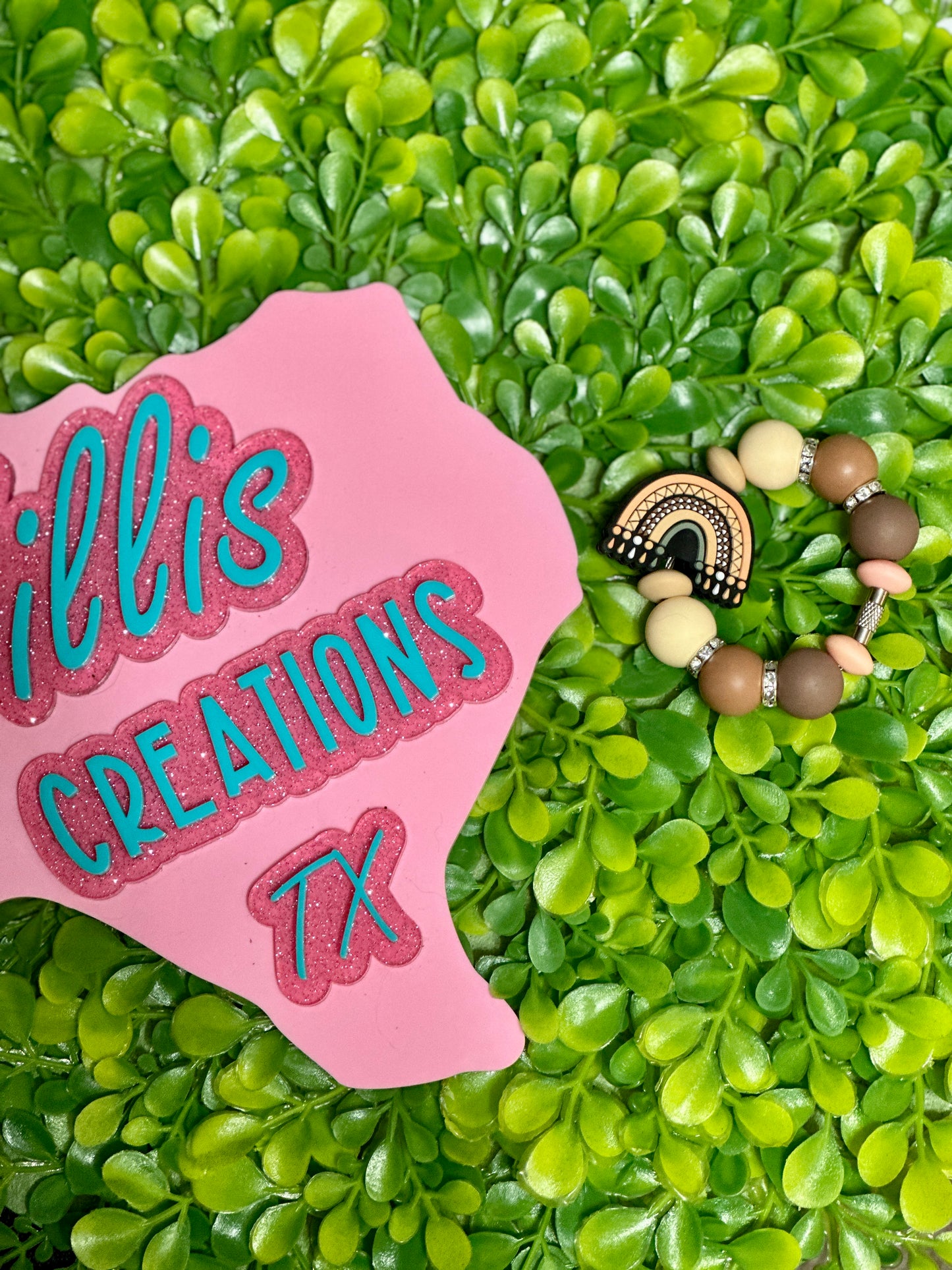 Boho Rainbow Cup Charm