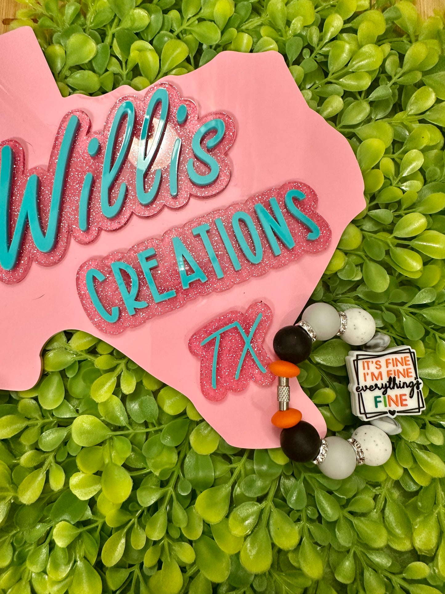 It’s All Fine Cup Charm