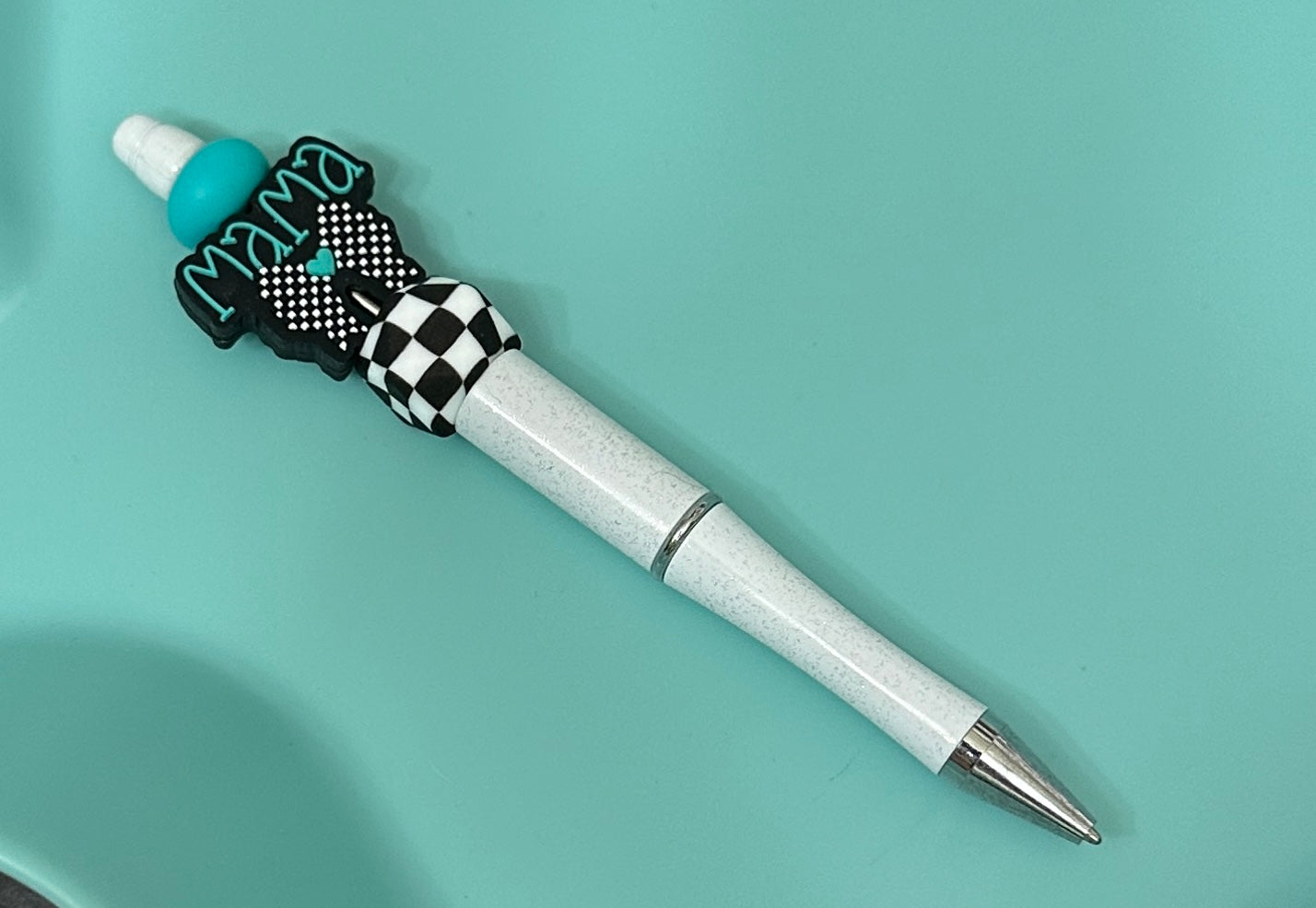 Mama Checkered Bow