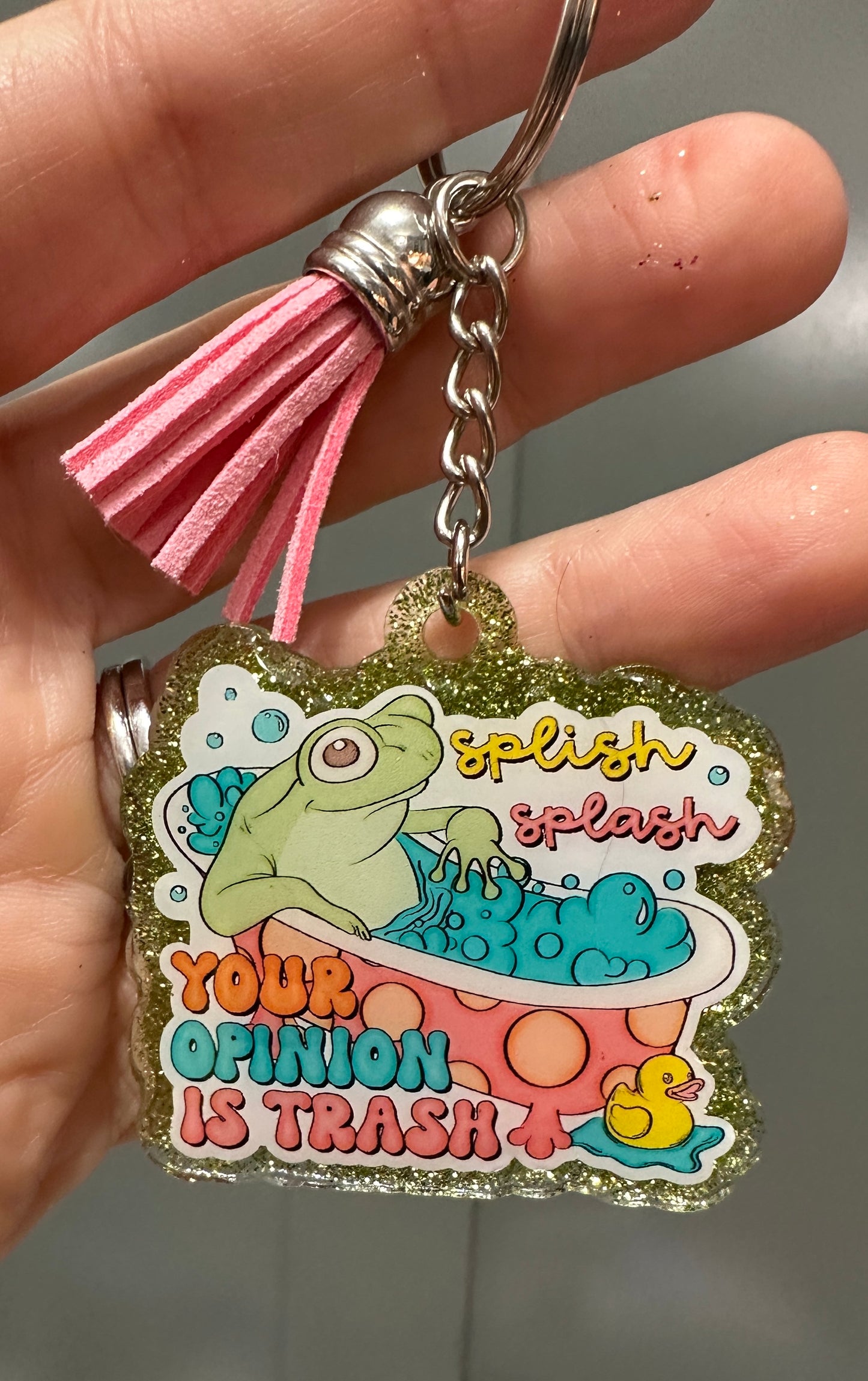 Splish Splash Keychain