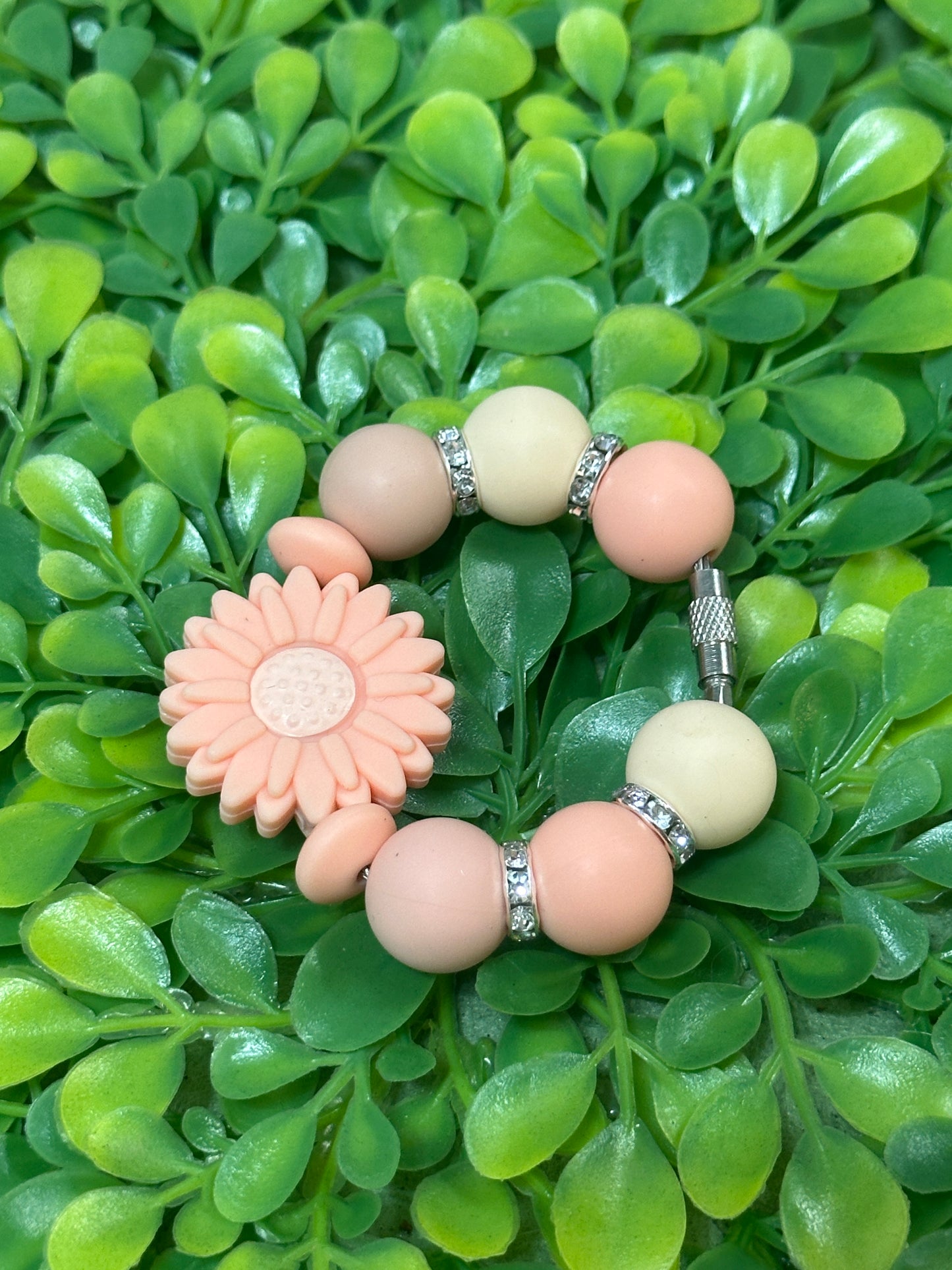 Peach Flower Cup Charm