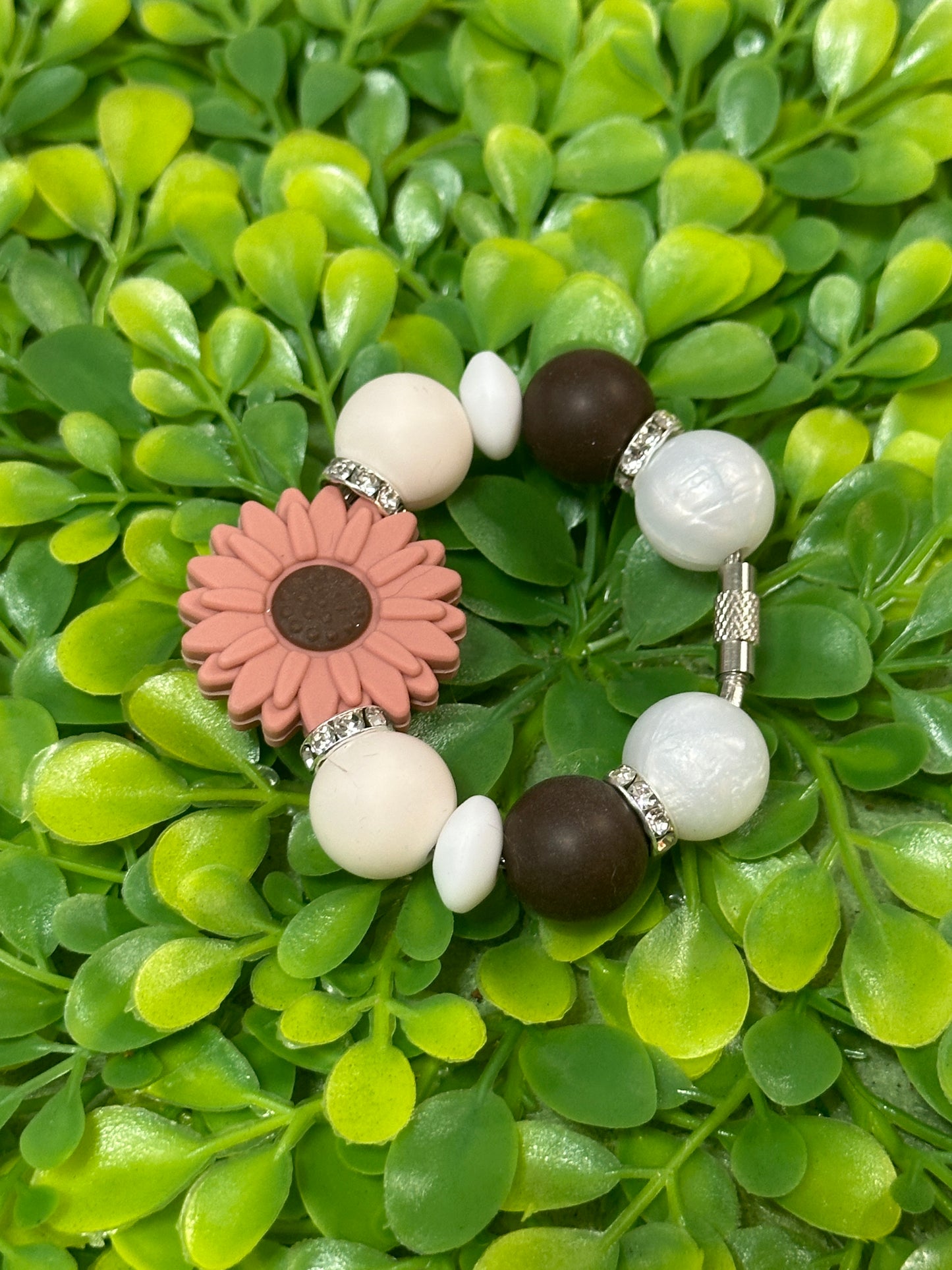 Rose Flower Cup Charm