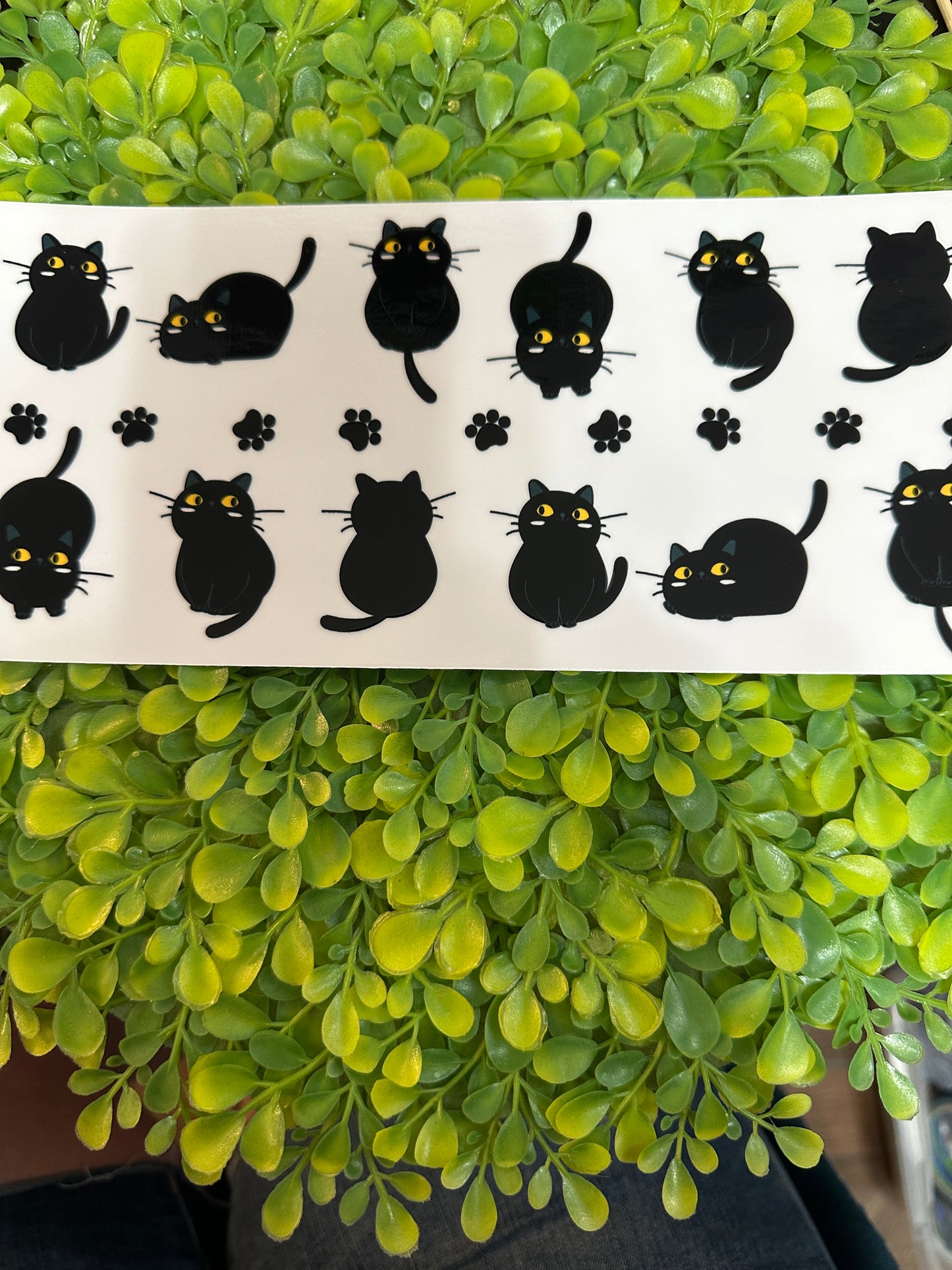 UV DTF Wraps for Sno Globe Tumblers (Cats)