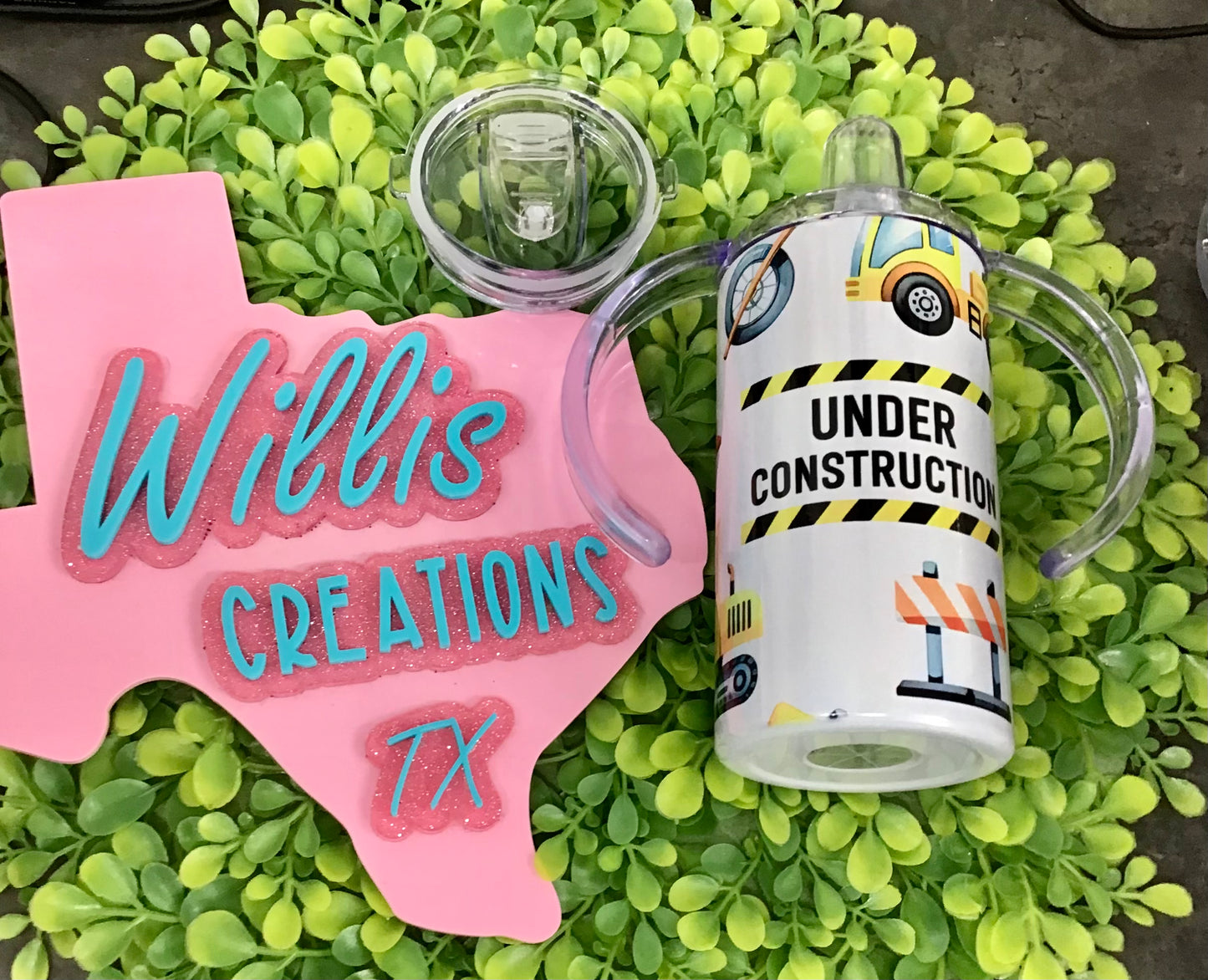 Construction 2 in 1 cup