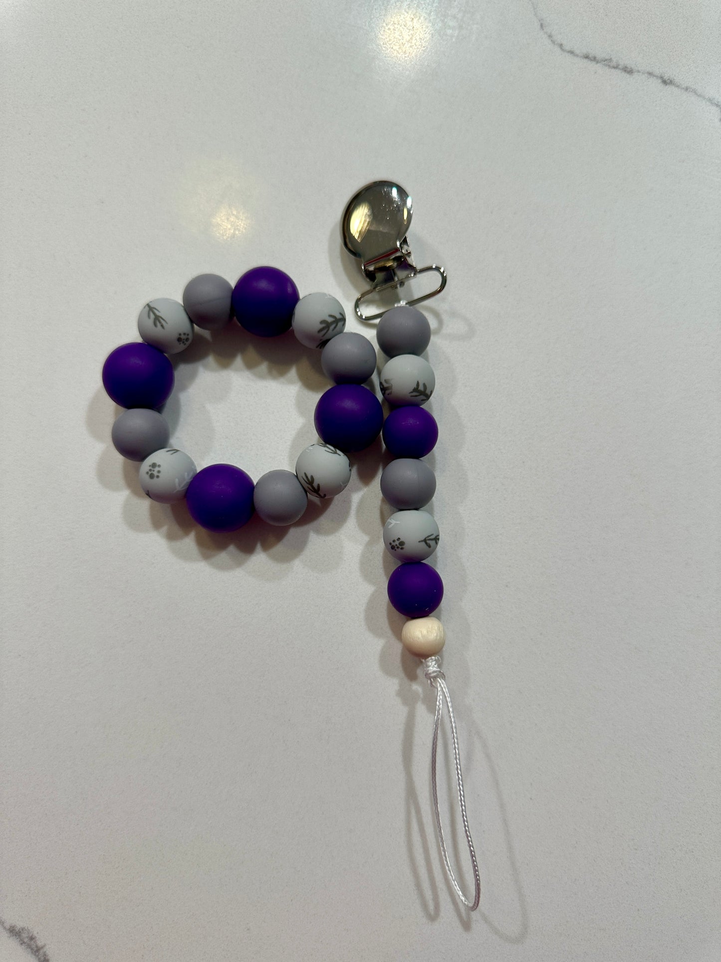 Purple and Grey Arrow Baby Items