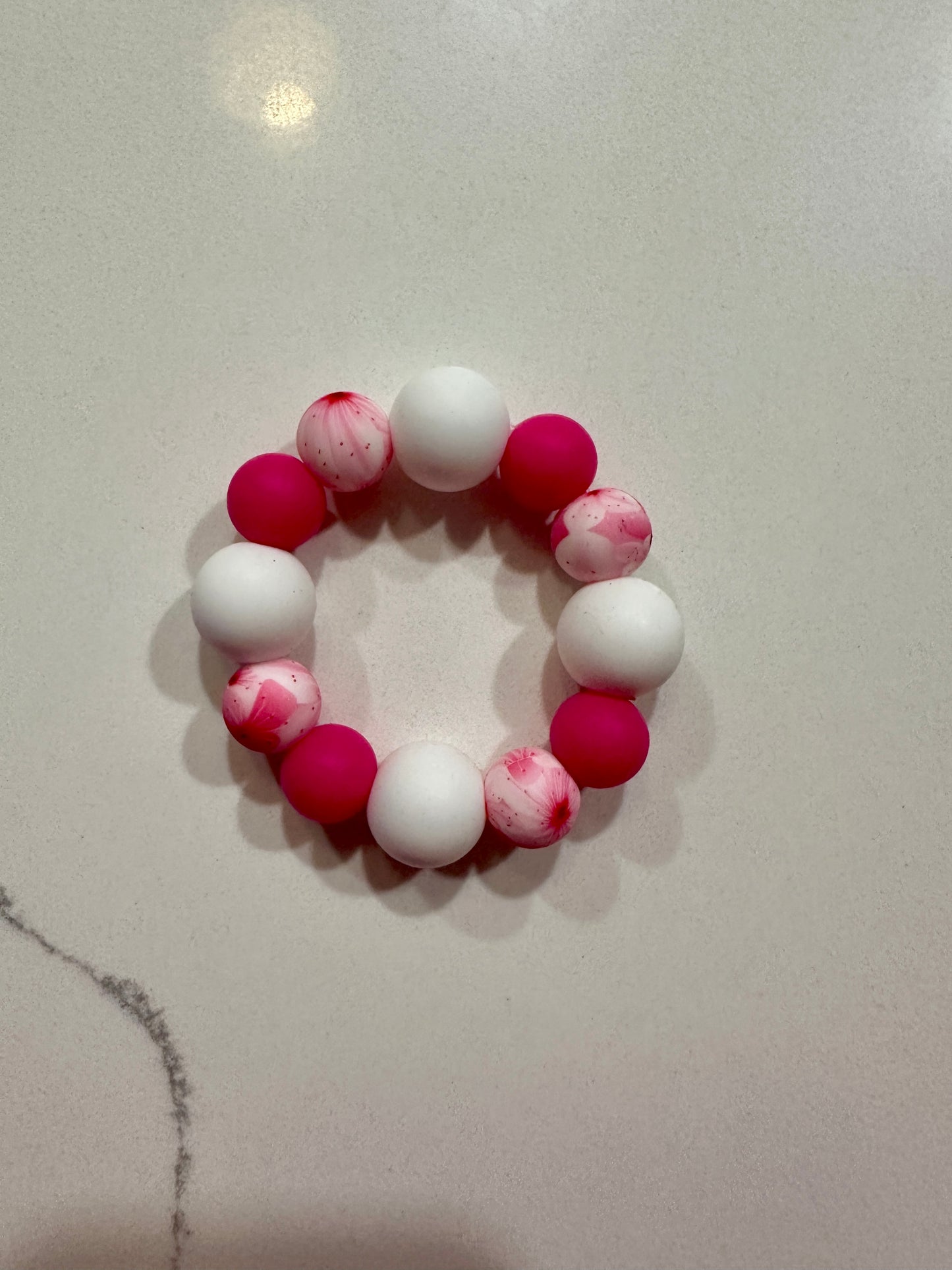 Pink Flower Baby Items