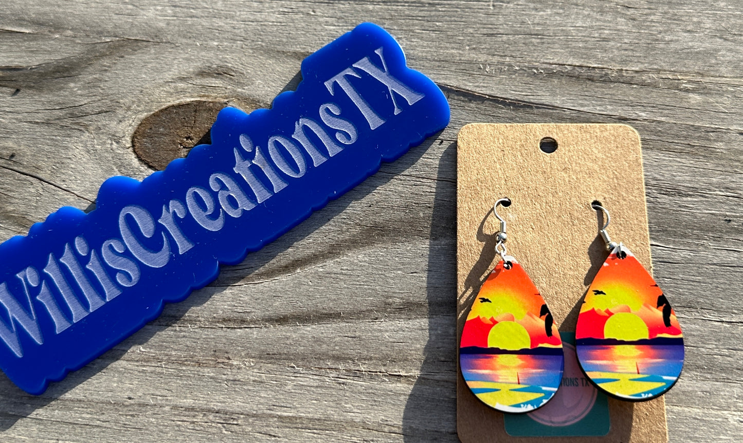 Sunset Earrings
