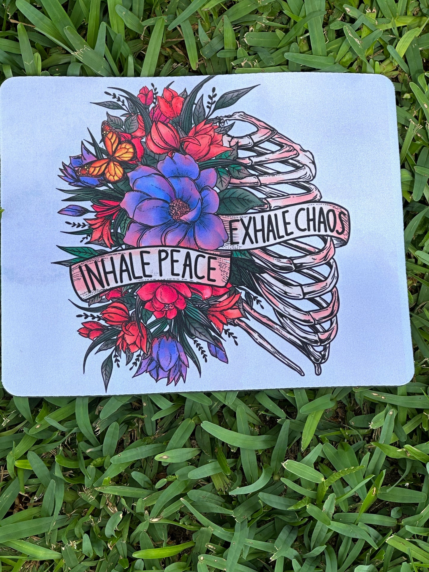 Inhale Peace Mousepad