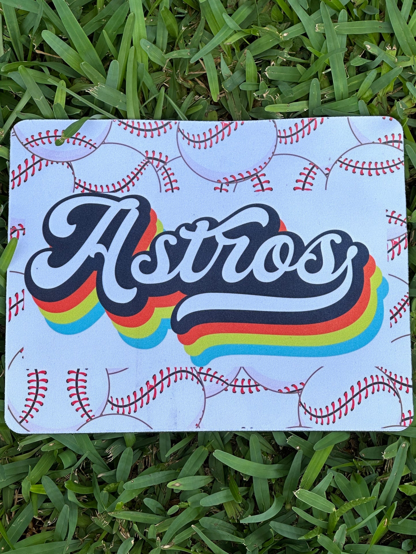 Baseball Mouse pad Retro