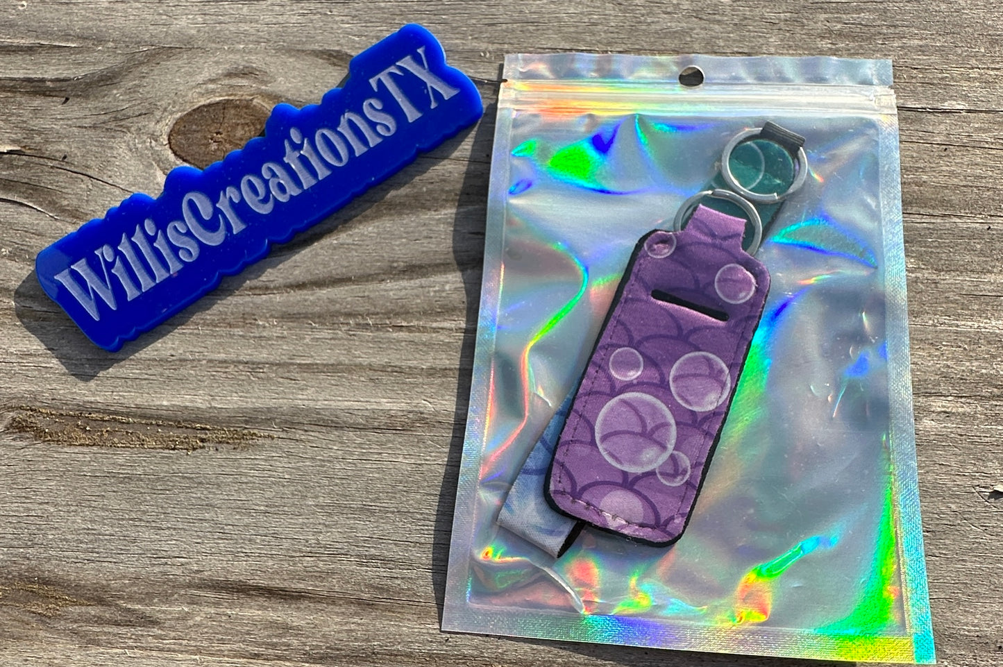 Mermaid Chapstick Holder and Keystrap