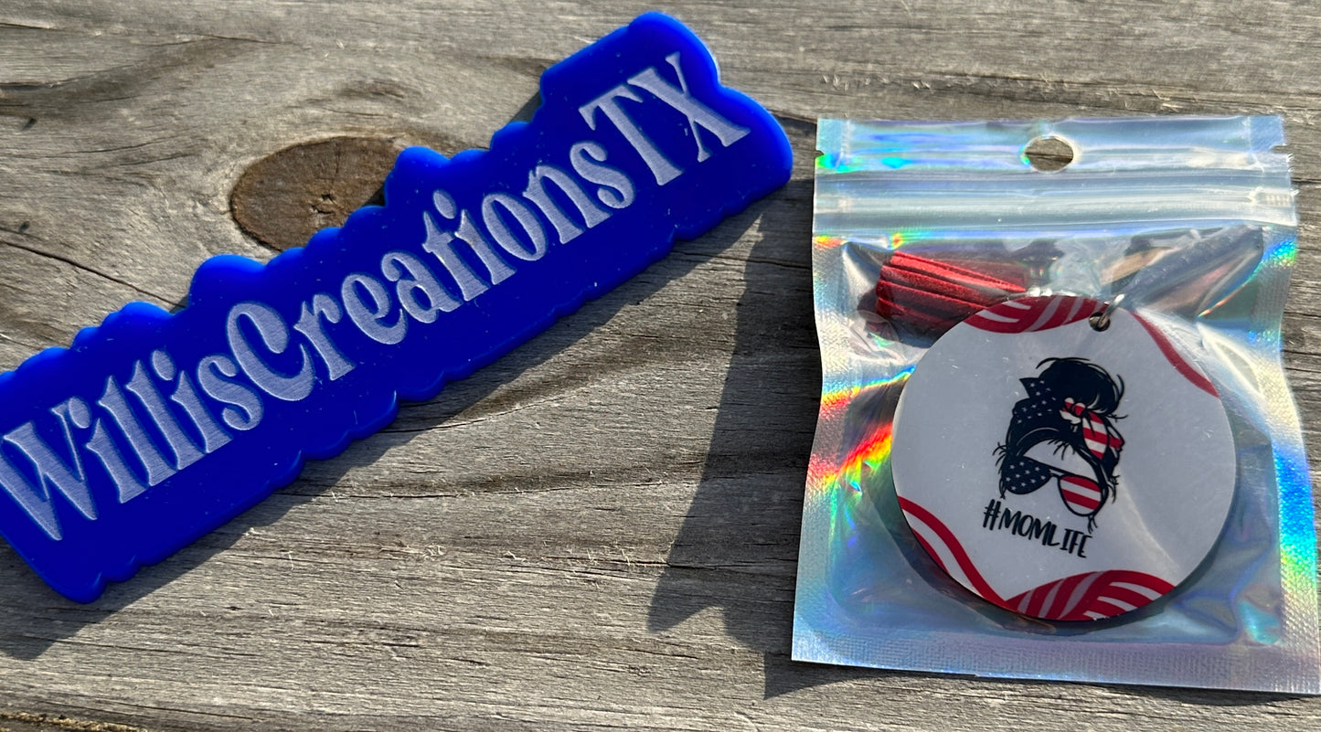 Mom Life Keychain