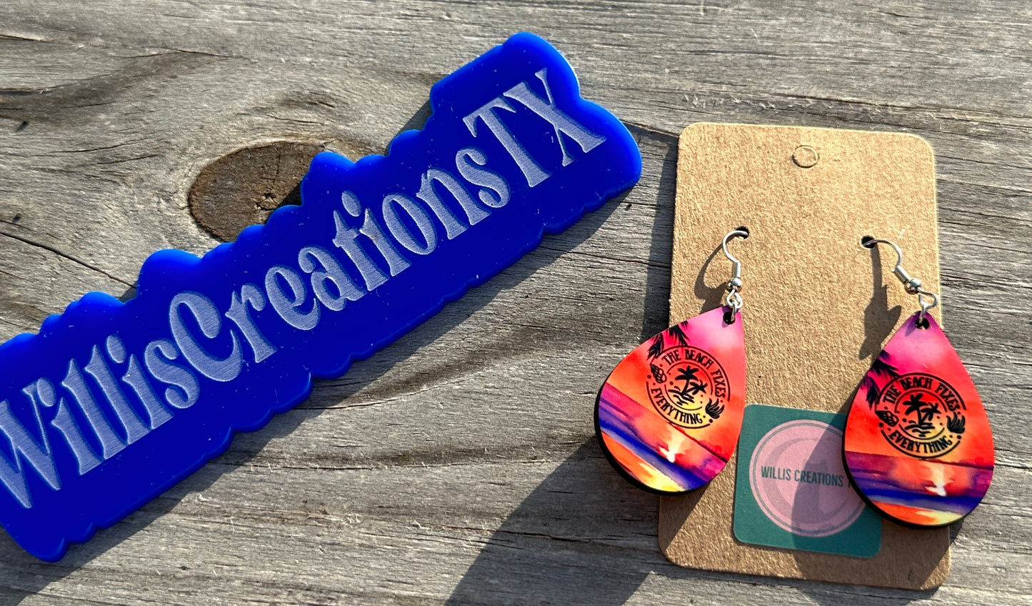 The Beach Fixes Everything Earrings