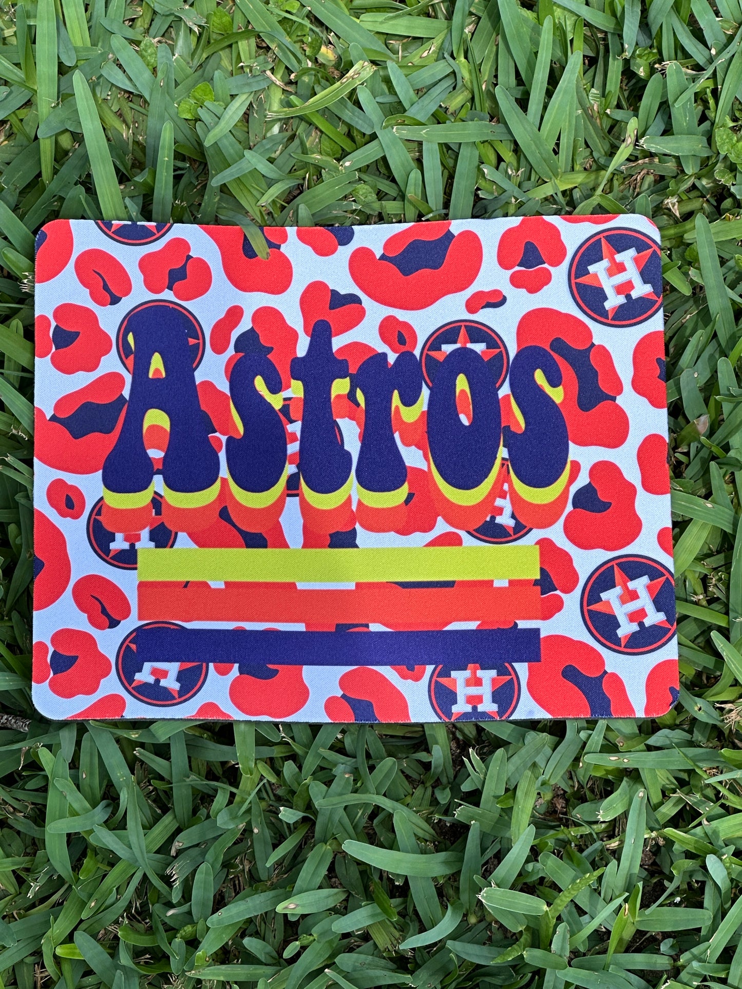 Baseball Mousepad cheetah logo