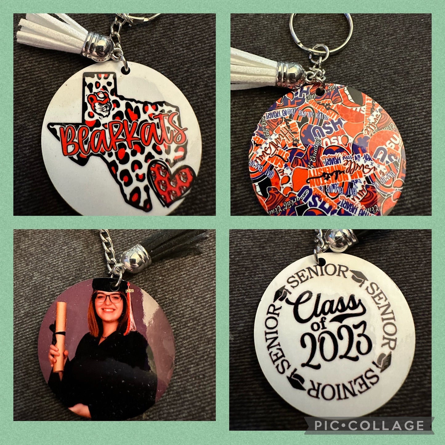 Custom Double Sided Keychains
