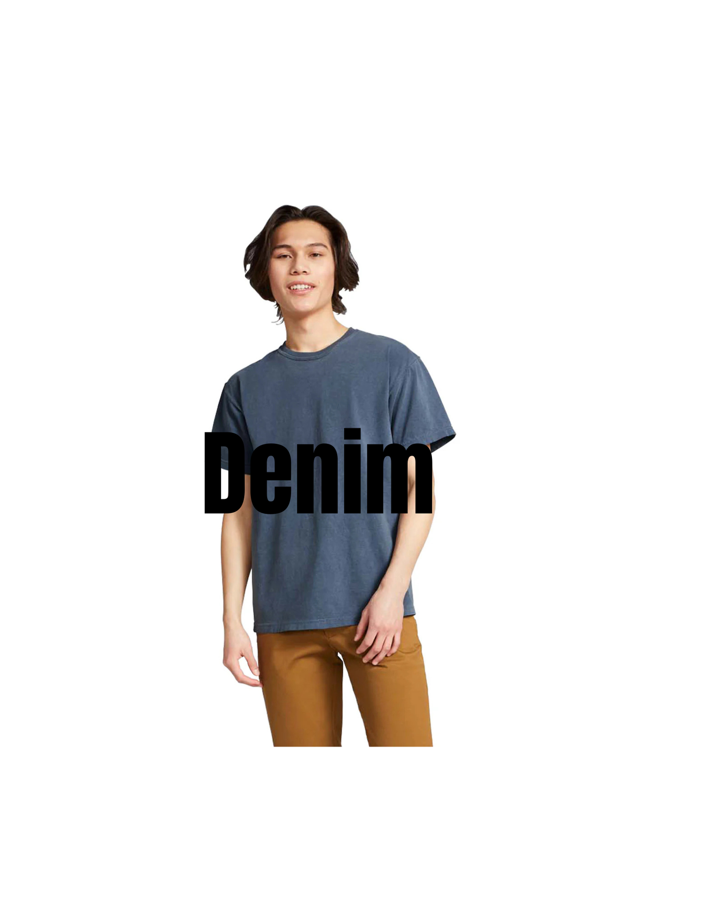 Custom Comfort Colors T-Shirt | Personalized DTF Printed Garment-Dyed Tee | Soft Ring-Spun Cotton Relaxed Fit Shirt