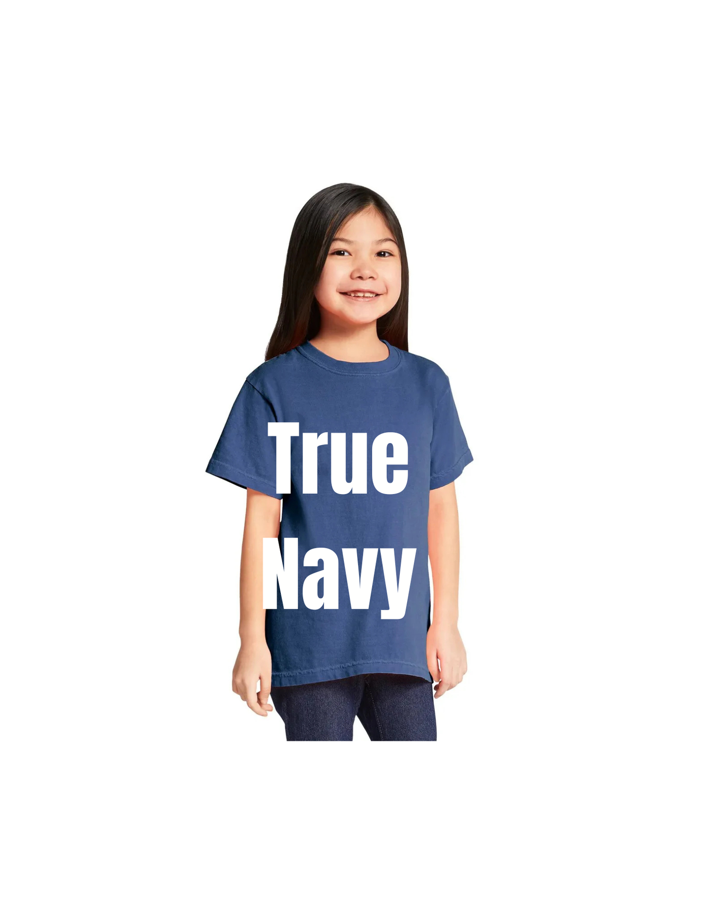 Custom Youth Comfort Colors 9018 T-Shirt | Personalized DTF Printed Kids Tee | Garment Dyed Vintage Style Heavyweight Cotton Shirt
