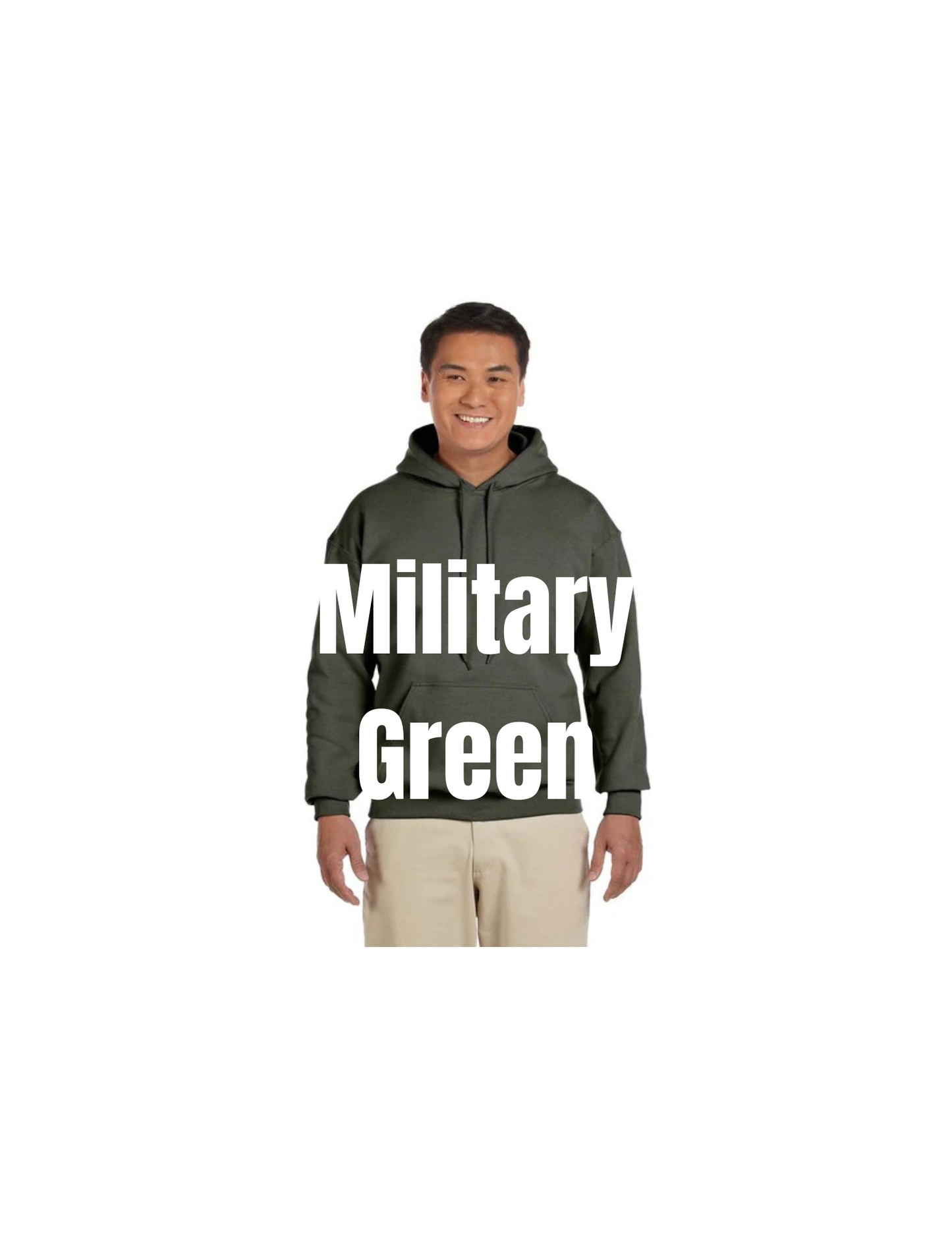 Custom DTF Gildan Adult Hoodie – Personalized Heavy Blend Unisex Sweatshirt