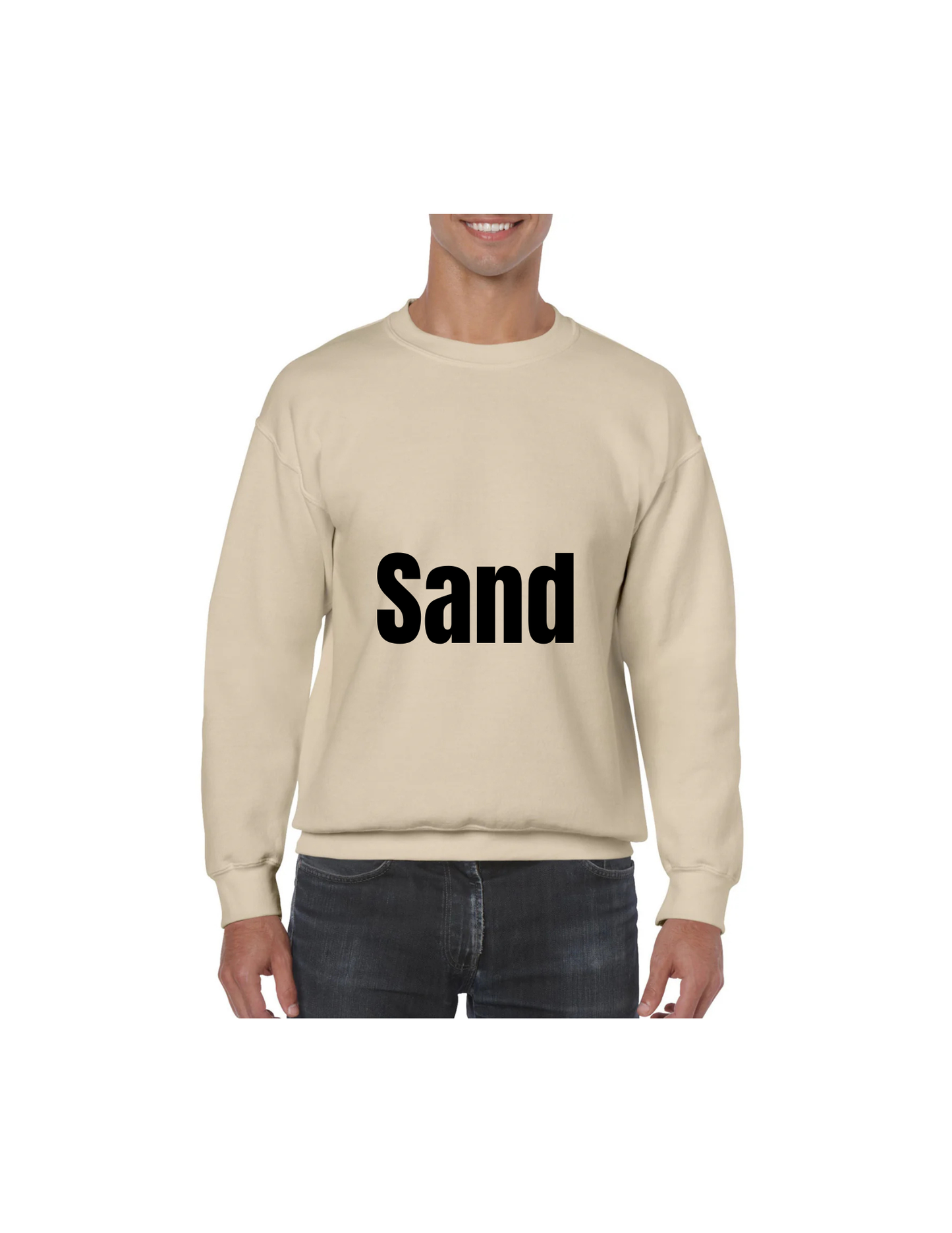 Custom DTF Gildan Adult Heavy Blend Long Sleeve Sweatshirt | Personalized Cotton/Poly Unisex Pullover Shirt