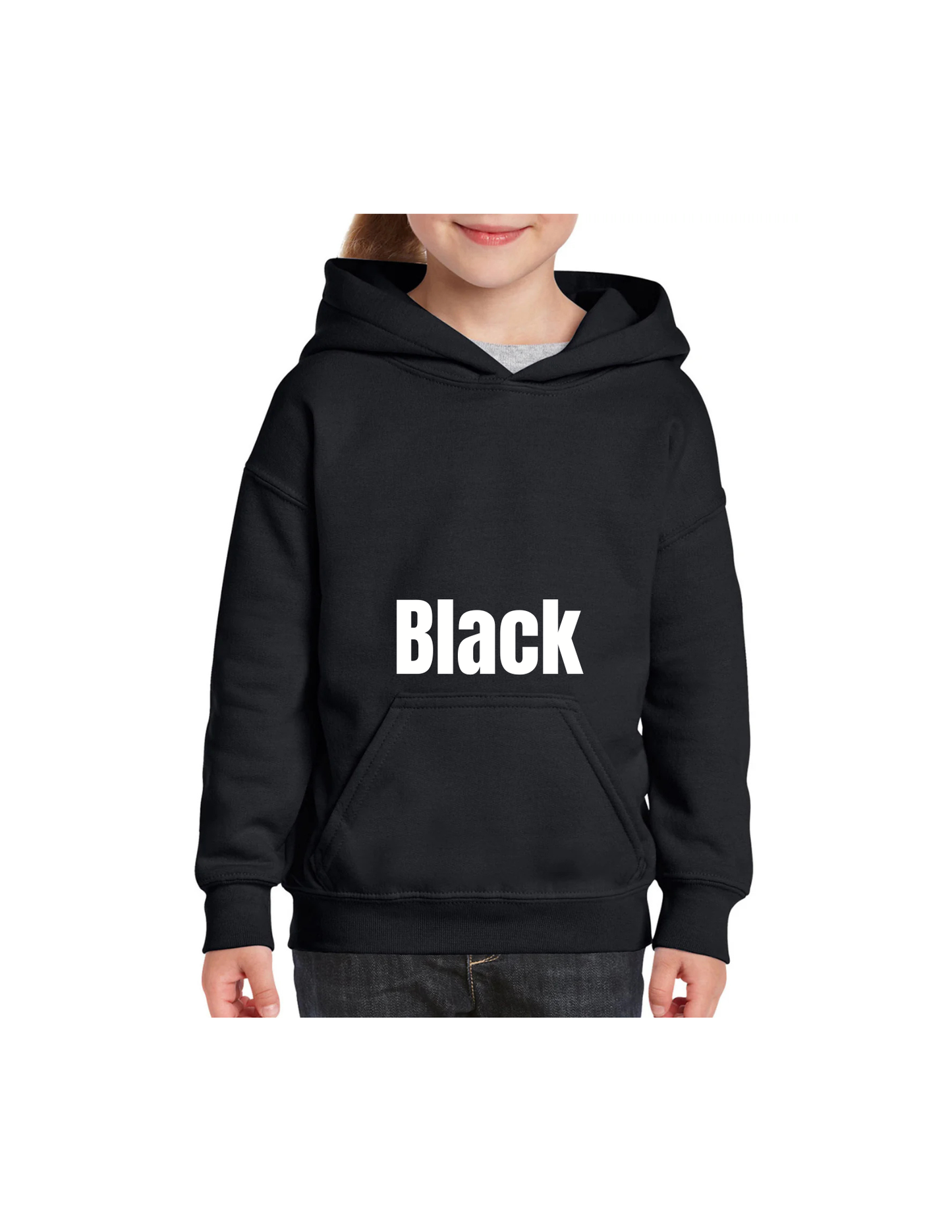 Custom DTF Gildan Youth Hoodie | Personalized Kids Fleece Pullover Sweatshirt – Soft Preshrunk, Double-Lined Hood