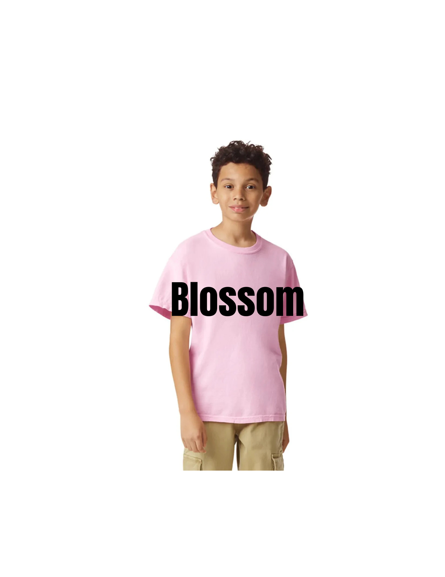 Custom Youth Comfort Colors 9018 T-Shirt | Personalized DTF Printed Kids Tee | Garment Dyed Vintage Style Heavyweight Cotton Shirt