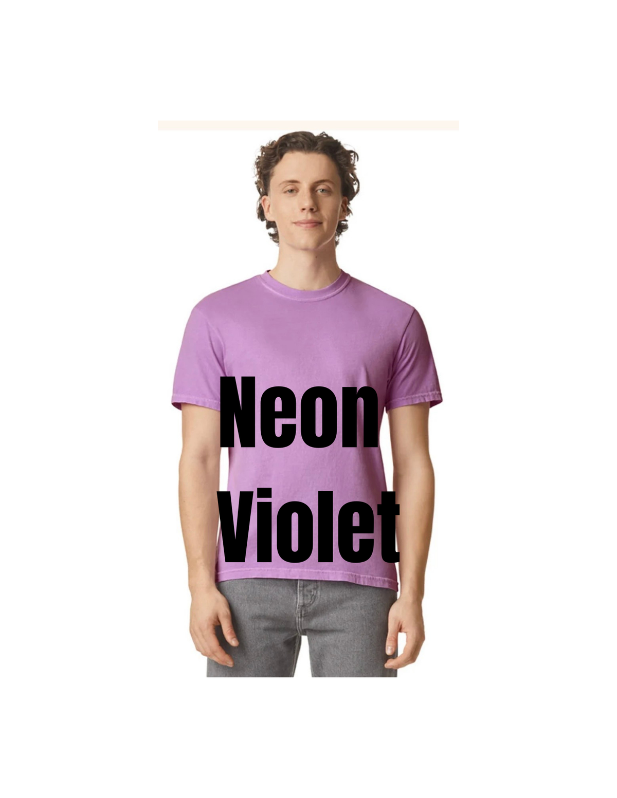 Custom Comfort Colors T-Shirt | Personalized DTF Printed Garment-Dyed Tee | Soft Ring-Spun Cotton Relaxed Fit Shirt