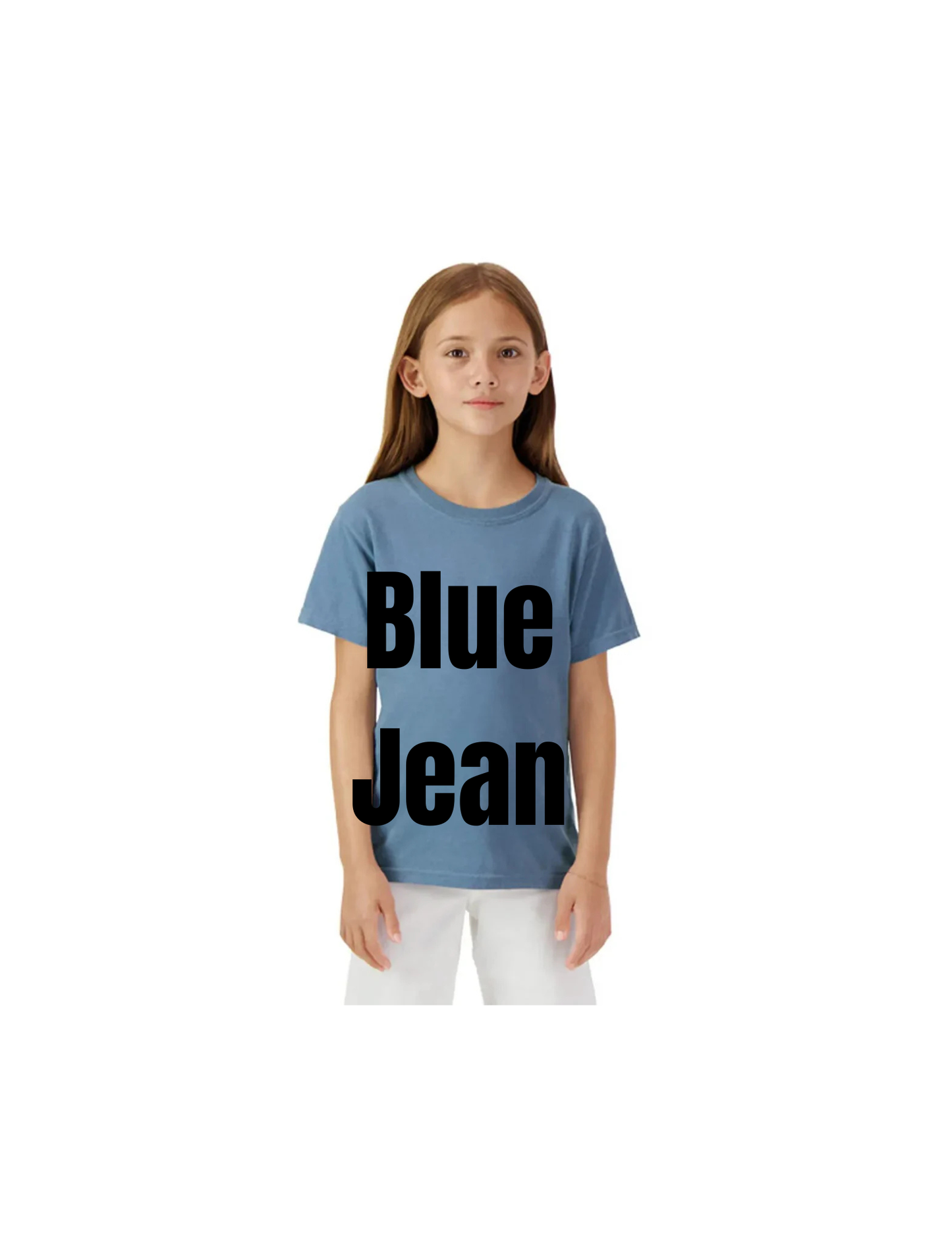 Custom Youth Comfort Colors 9018 T-Shirt | Personalized DTF Printed Kids Tee | Garment Dyed Vintage Style Heavyweight Cotton Shirt