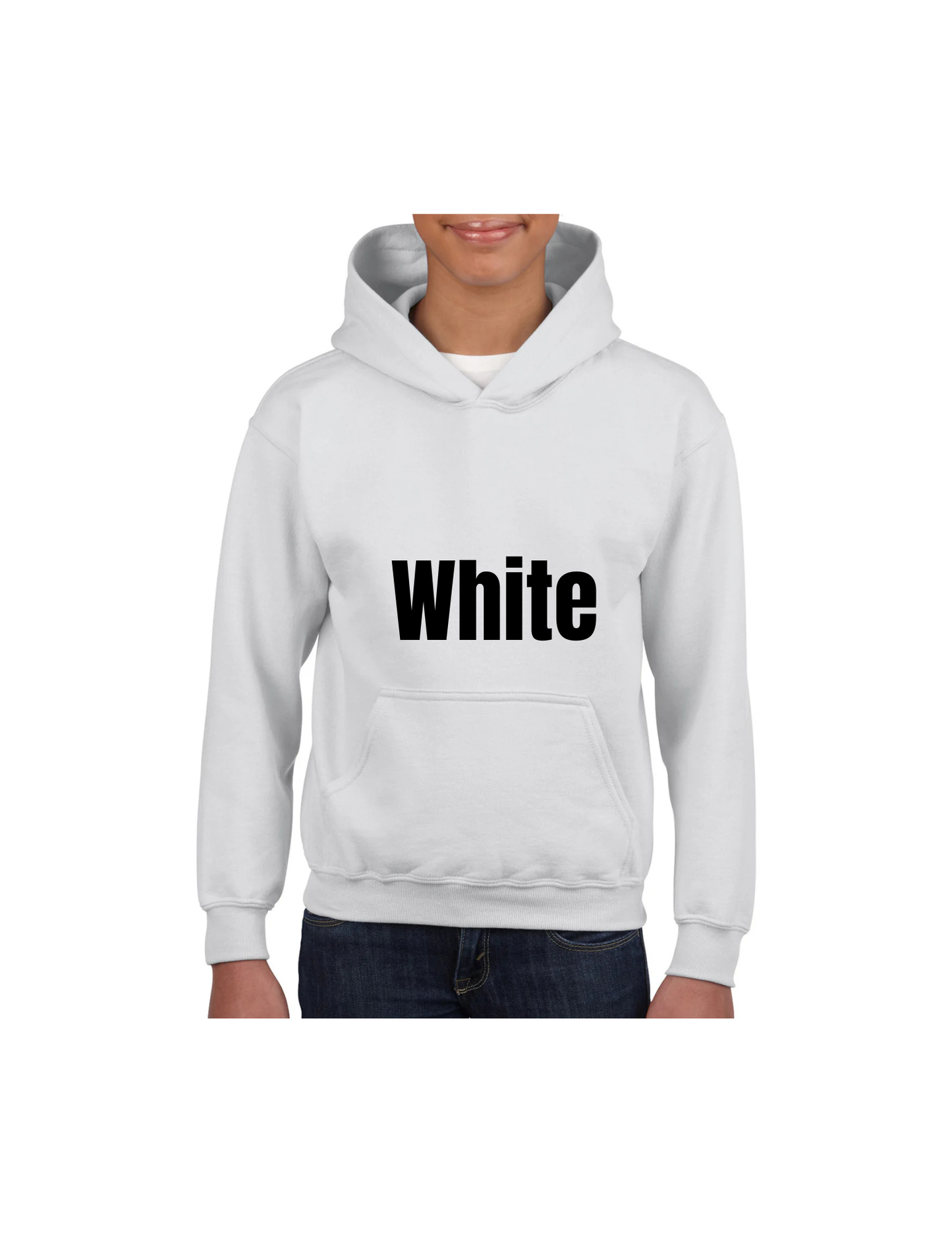 Custom DTF Gildan Youth Hoodie | Personalized Kids Fleece Pullover Sweatshirt – Soft Preshrunk, Double-Lined Hood