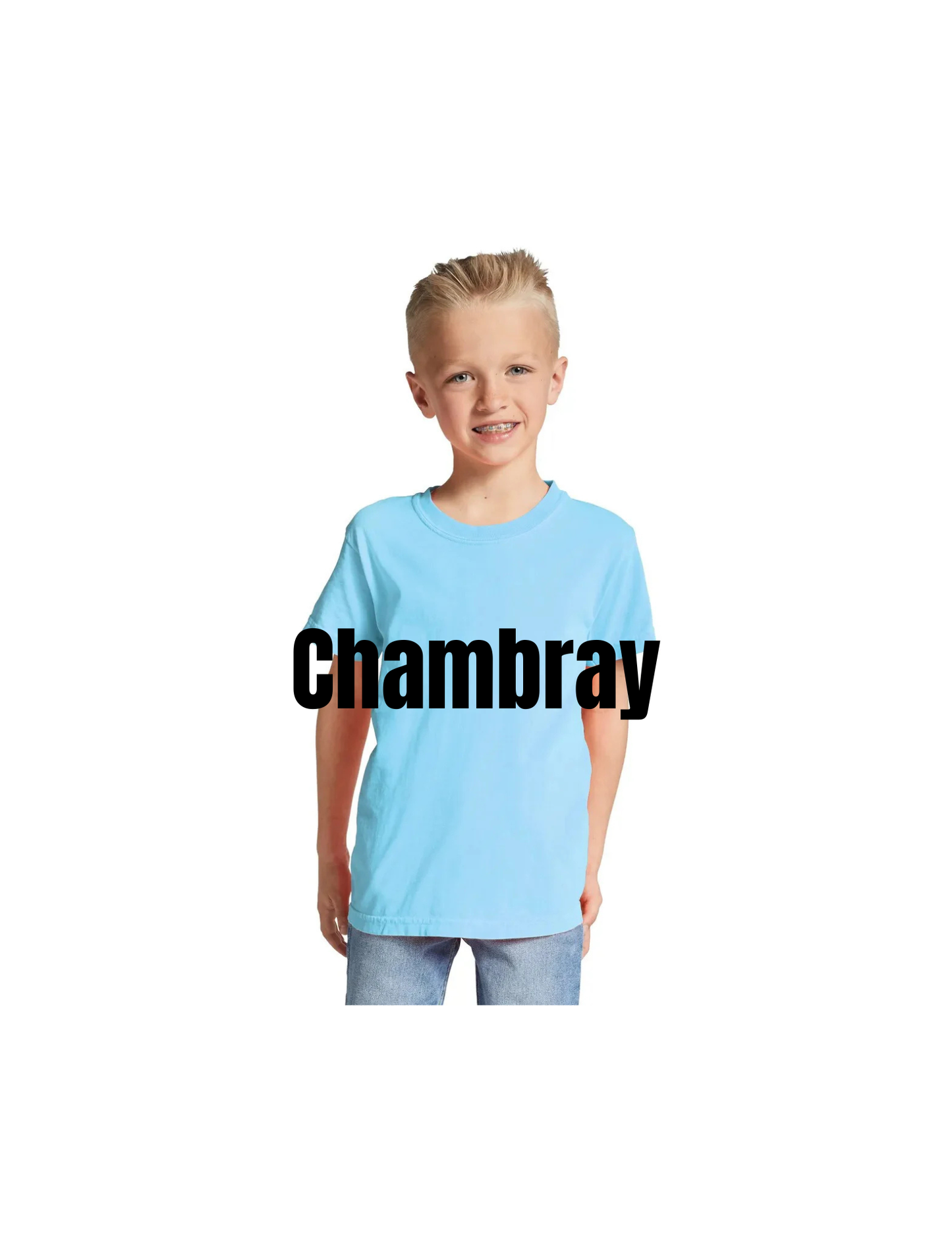 Custom Youth Comfort Colors 9018 T-Shirt | Personalized DTF Printed Kids Tee | Garment Dyed Vintage Style Heavyweight Cotton Shirt