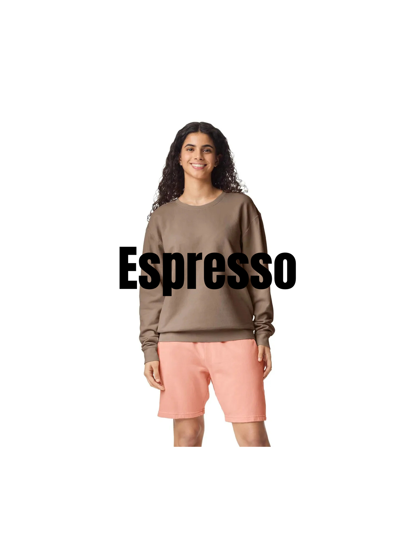Custom Comfort Colors Crewneck Sweatshirt – Personalized DTF Printed Pullover, Garment Dyed Vintage Style, Soft Ring-Spun Cotton Unisex Sweatshirt