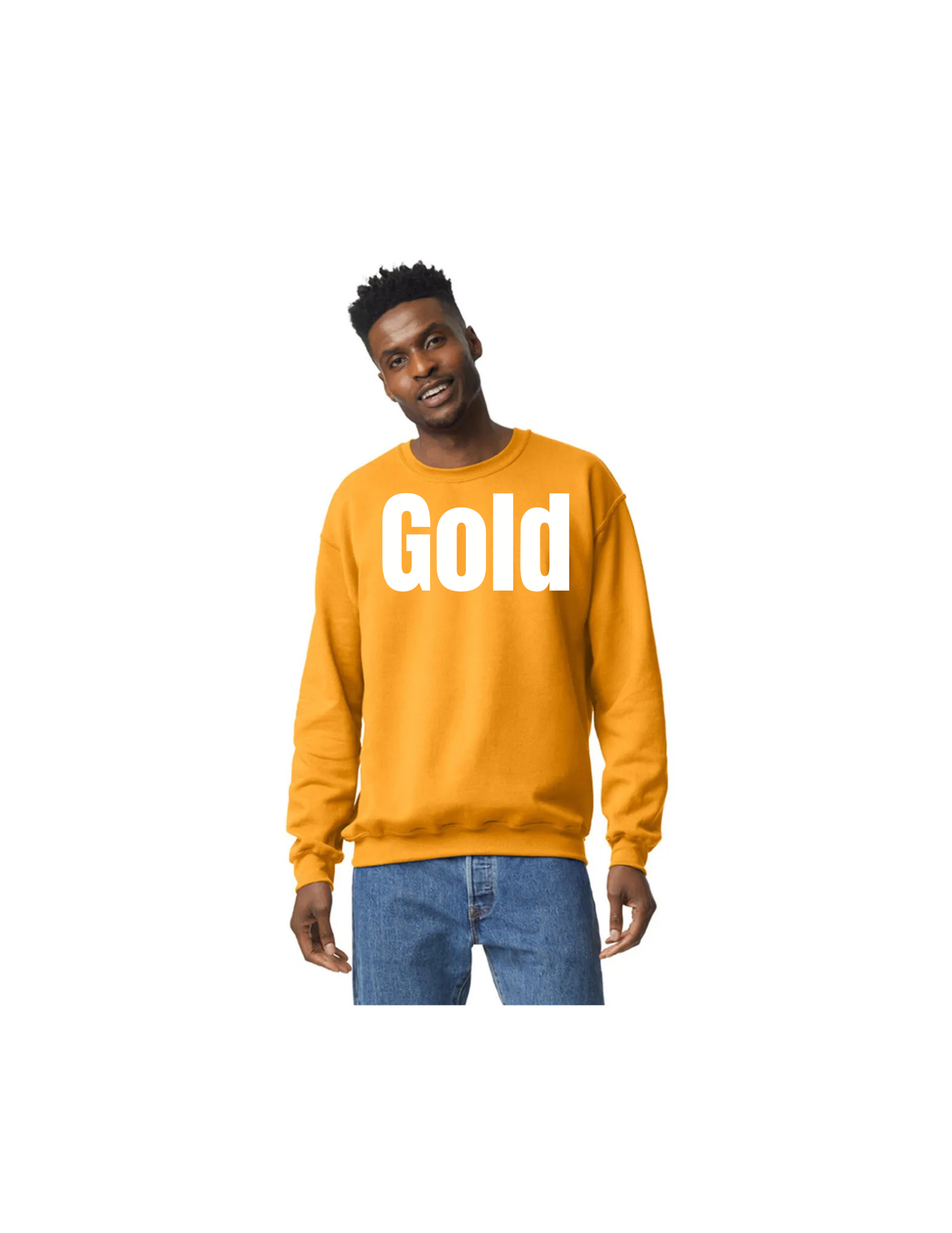 Custom DTF Gildan Adult Heavy Blend Long Sleeve Sweatshirt | Personalized Cotton/Poly Unisex Pullover Shirt